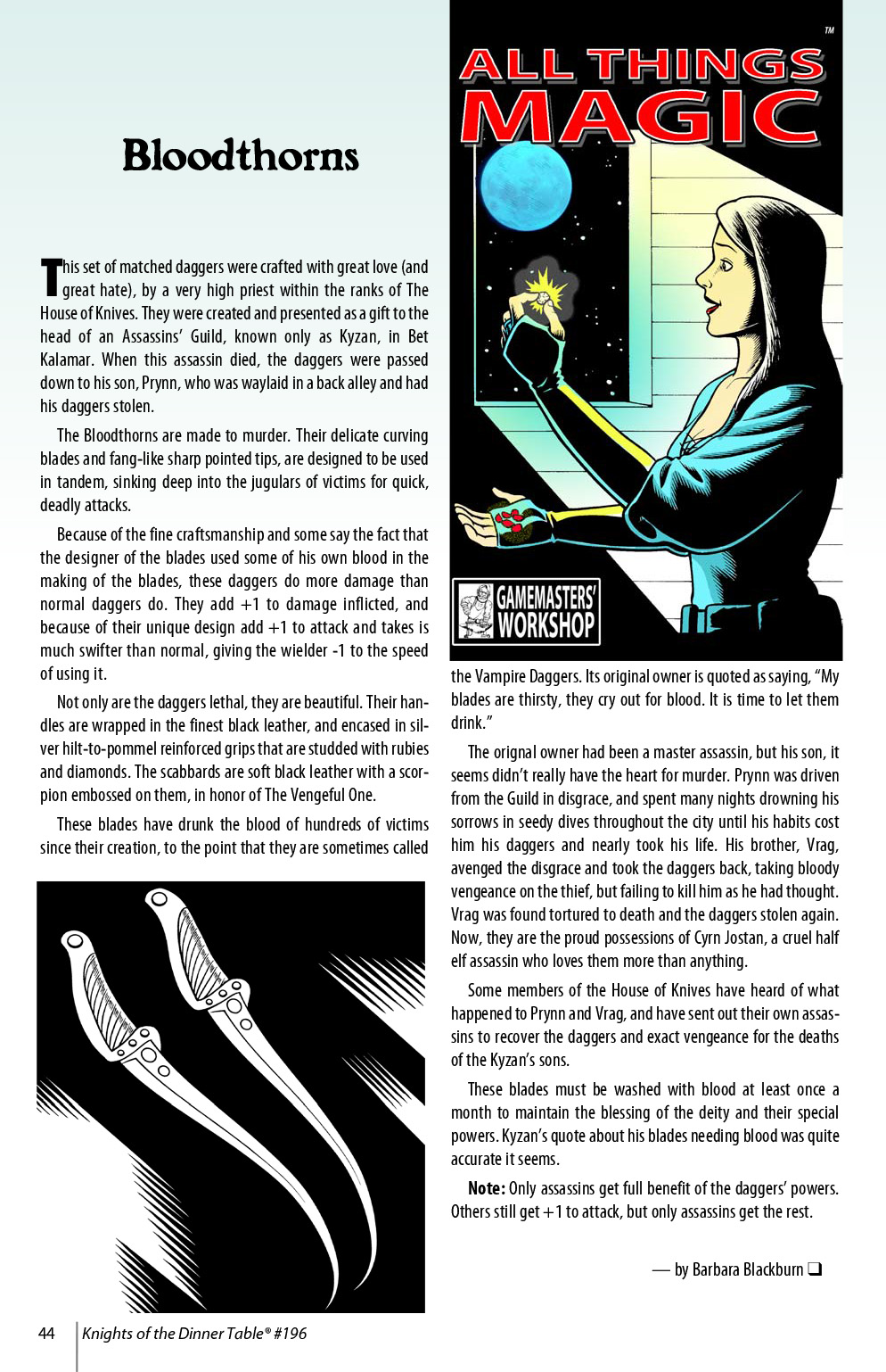 Read online Knights of the Dinner Table comic -  Issue #196 - 46