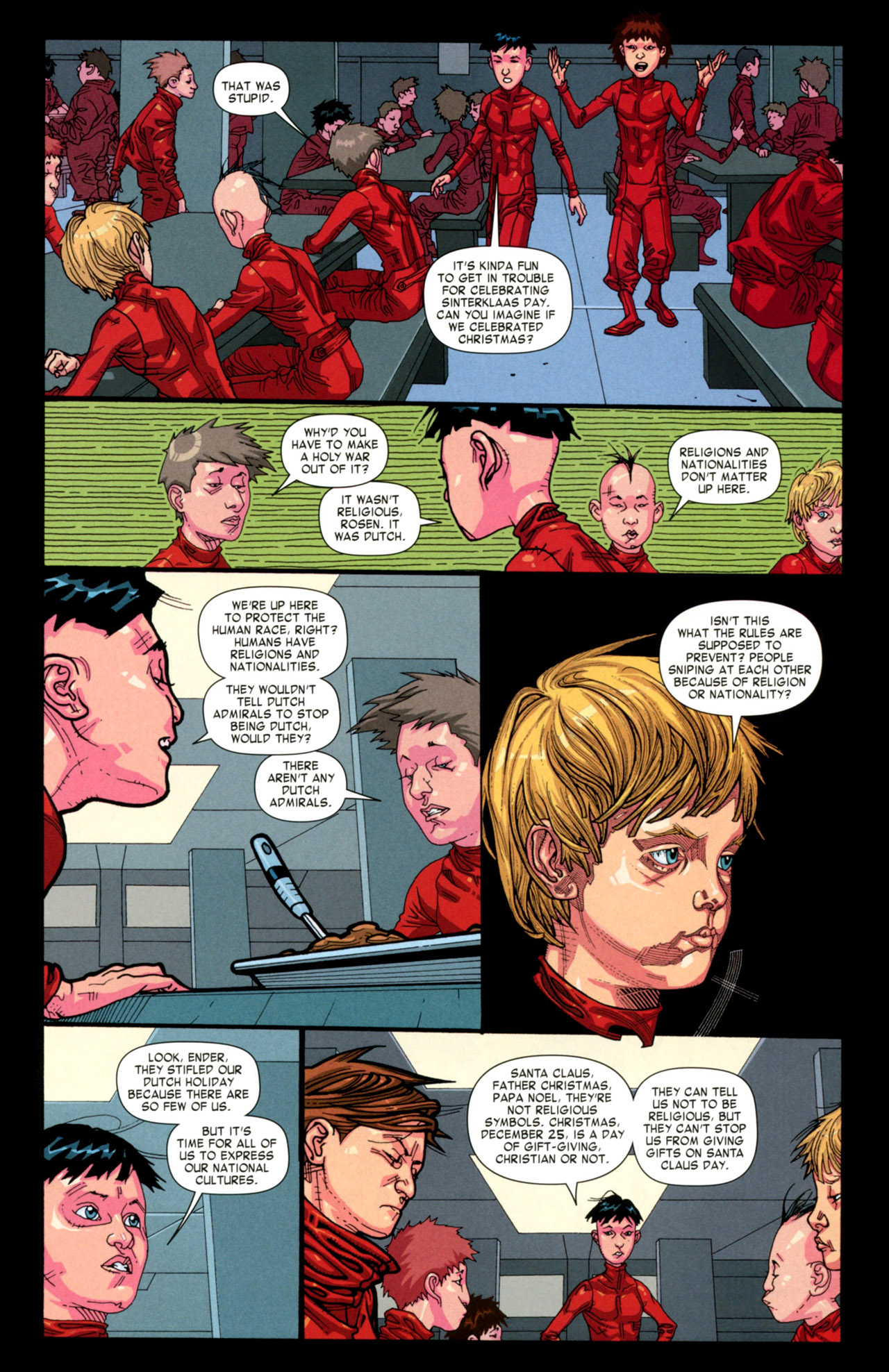 Read online Ender's Game: War of Gifts comic -  Issue # Full - 33