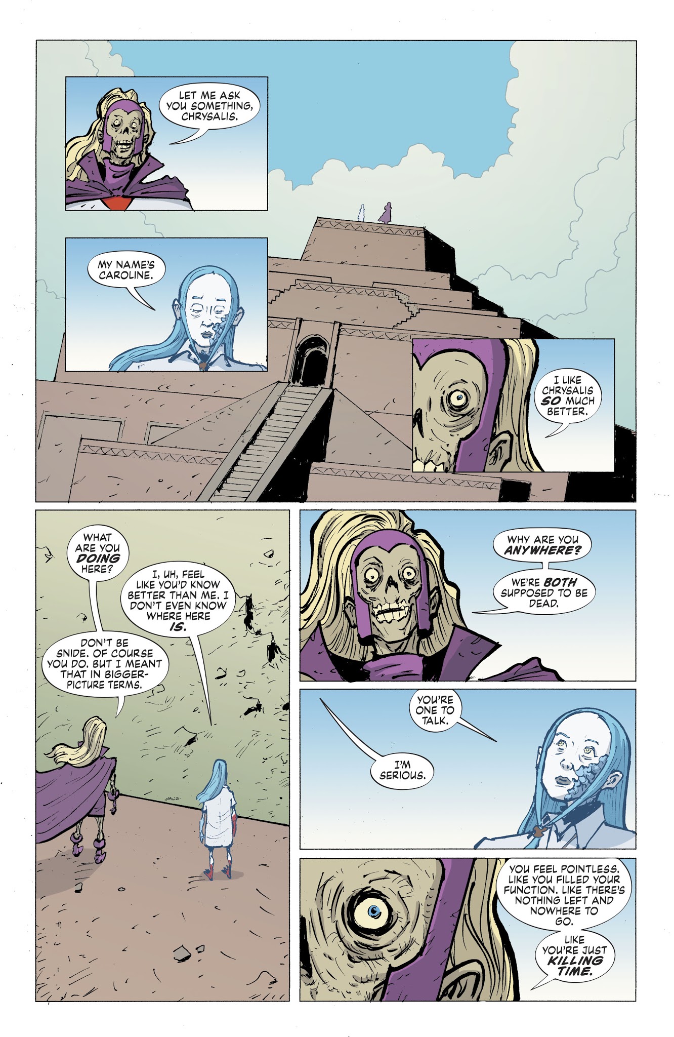 Read online Eternity Girl comic -  Issue #1 - 17
