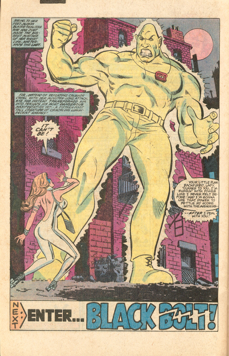 Read online Dazzler (1981) comic -  Issue #18 - 23