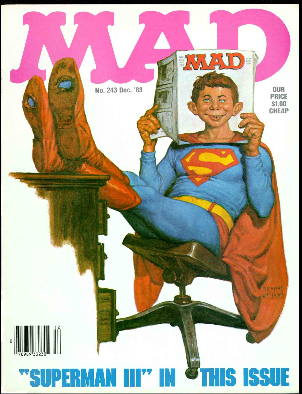 Read online MAD comic -  Issue #243 - 1