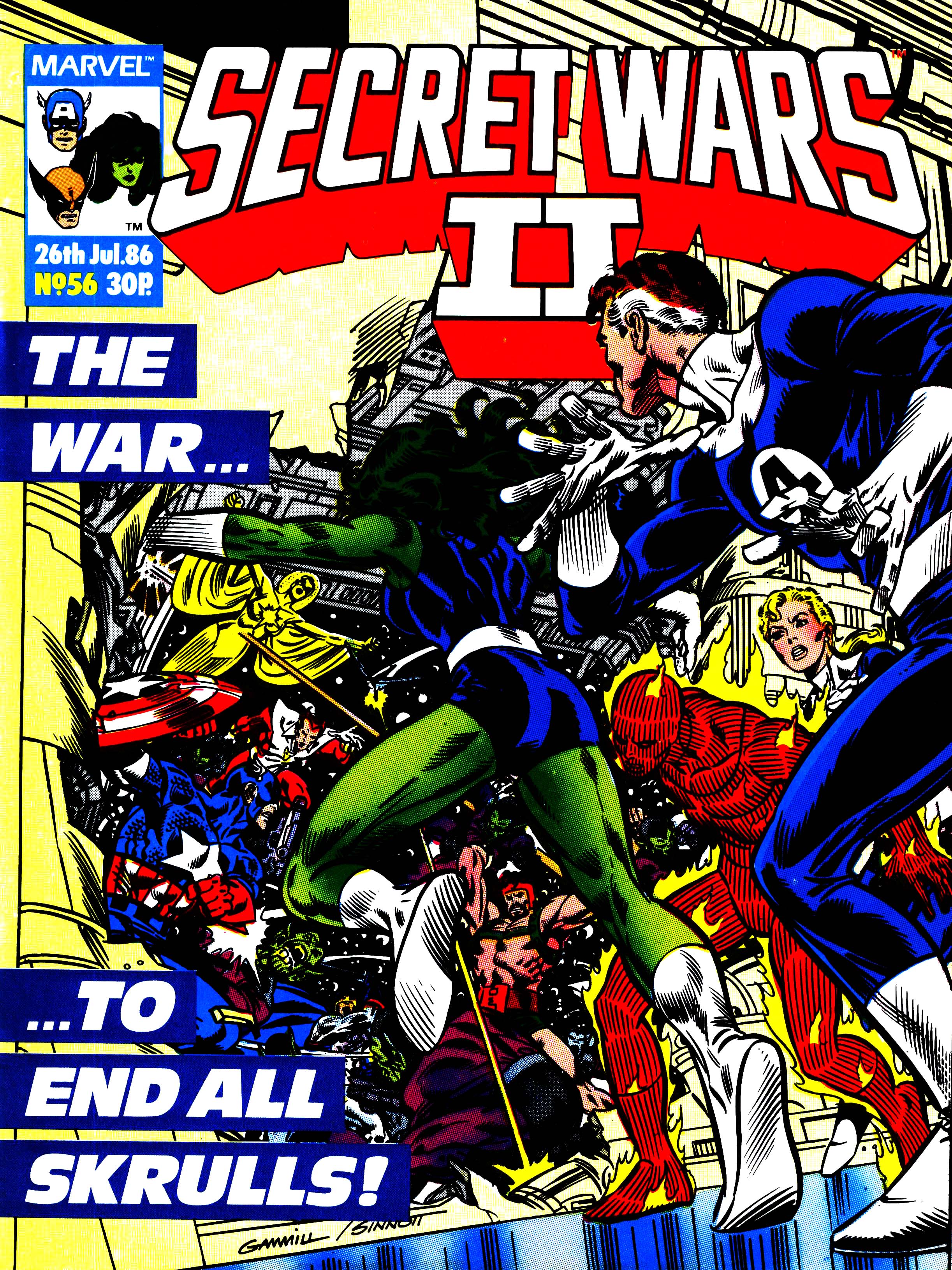Read online Secret Wars (1985) comic -  Issue #56 - 1