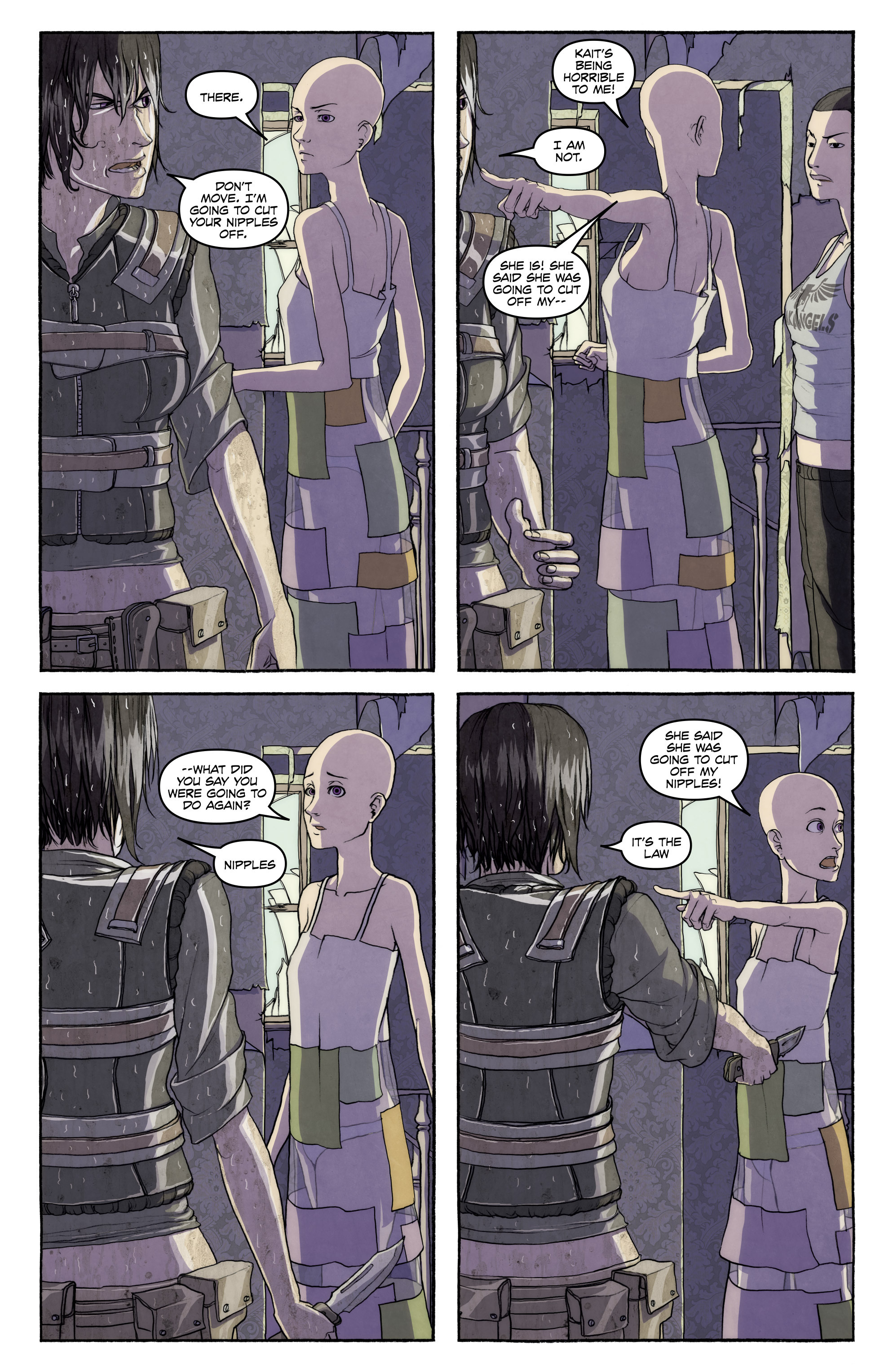 Read online FreakAngels comic -  Issue #3 - 41