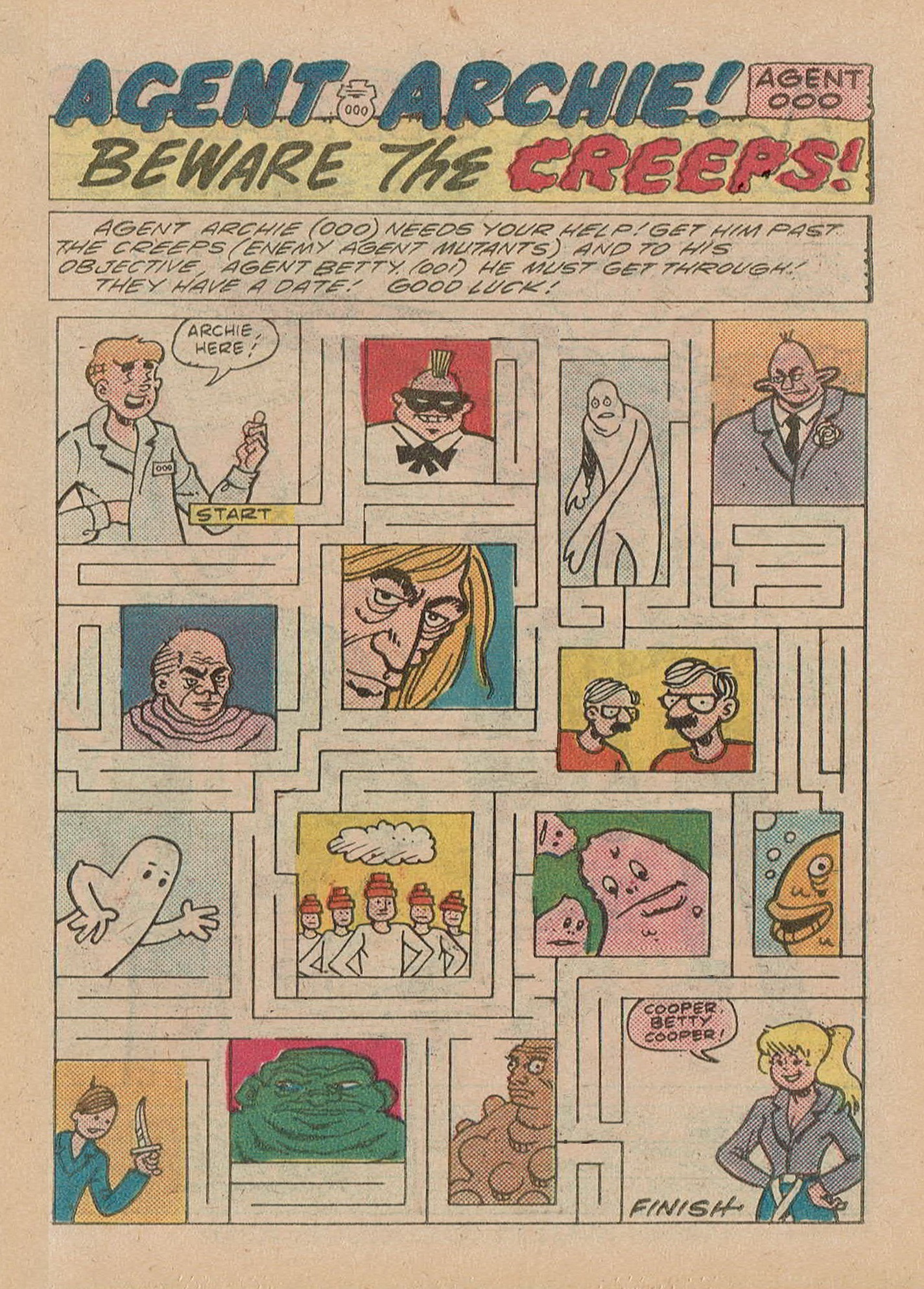 Read online Archie's Story & Game Digest Magazine comic -  Issue #7 - 47