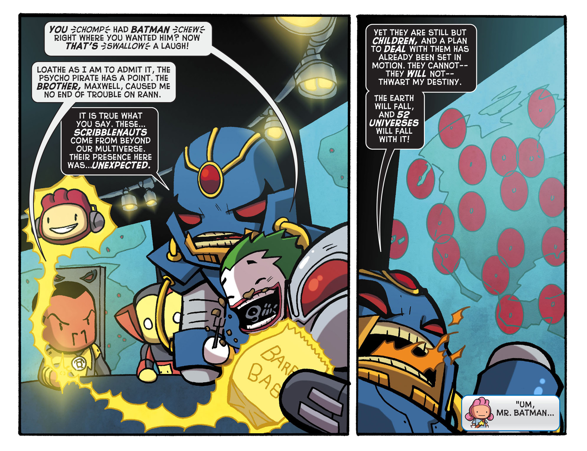 Read online Scribblenauts Unmasked: A Crisis of Imagination comic -  Issue #10 - 6