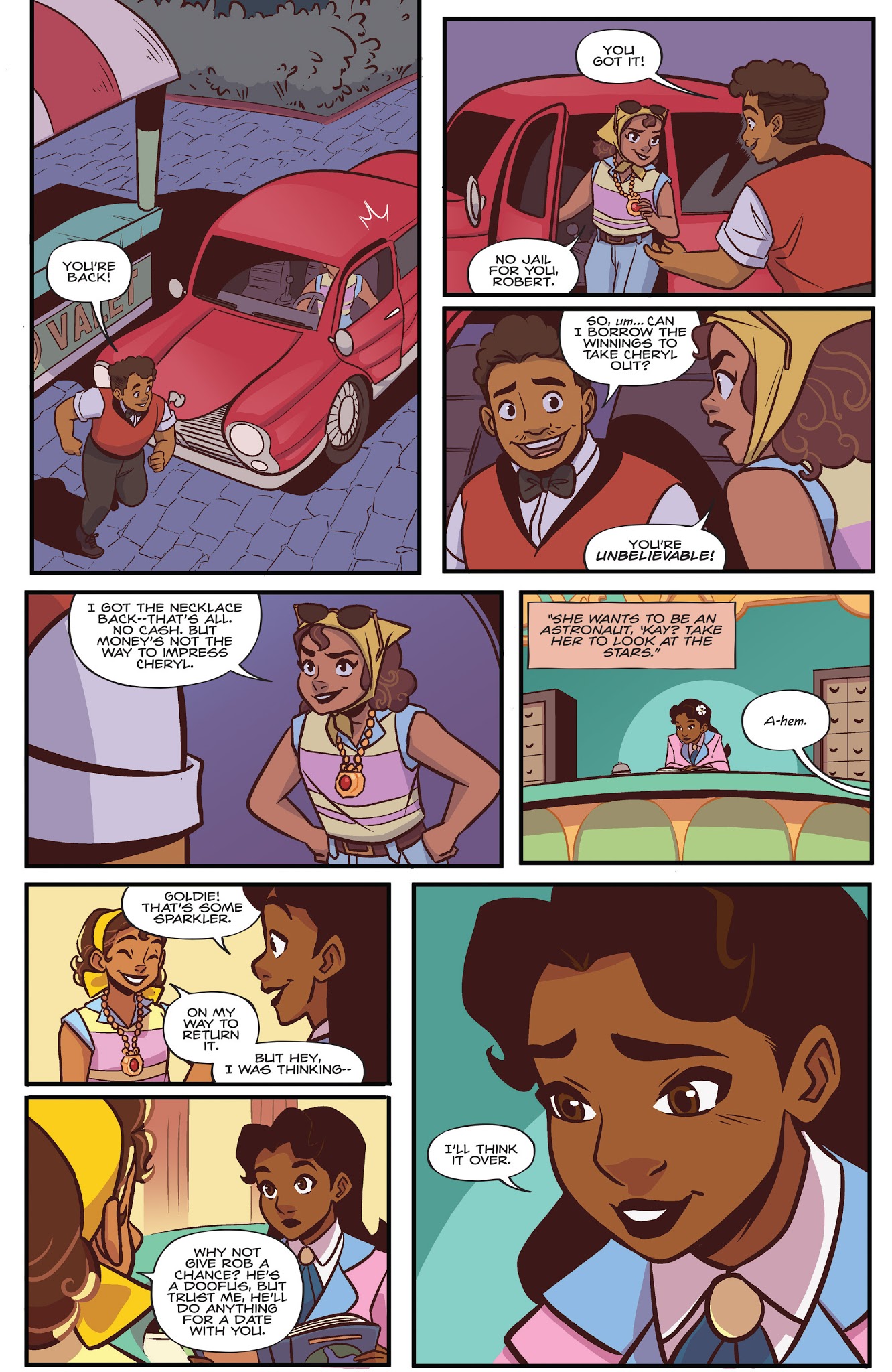 Read online Goldie Vance comic -  Issue # _TPB 1 - 24
