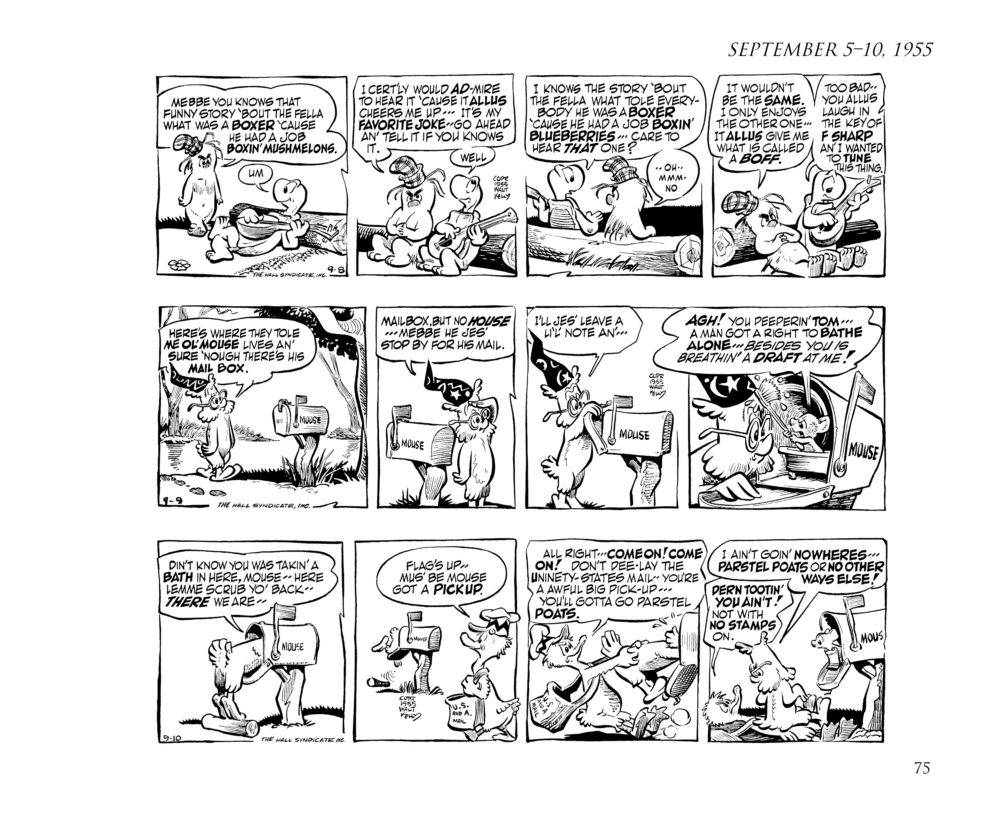 Read online Pogo by Walt Kelly: The Complete Syndicated Comic Strips comic -  Issue # TPB 4 (Part 1) - 87