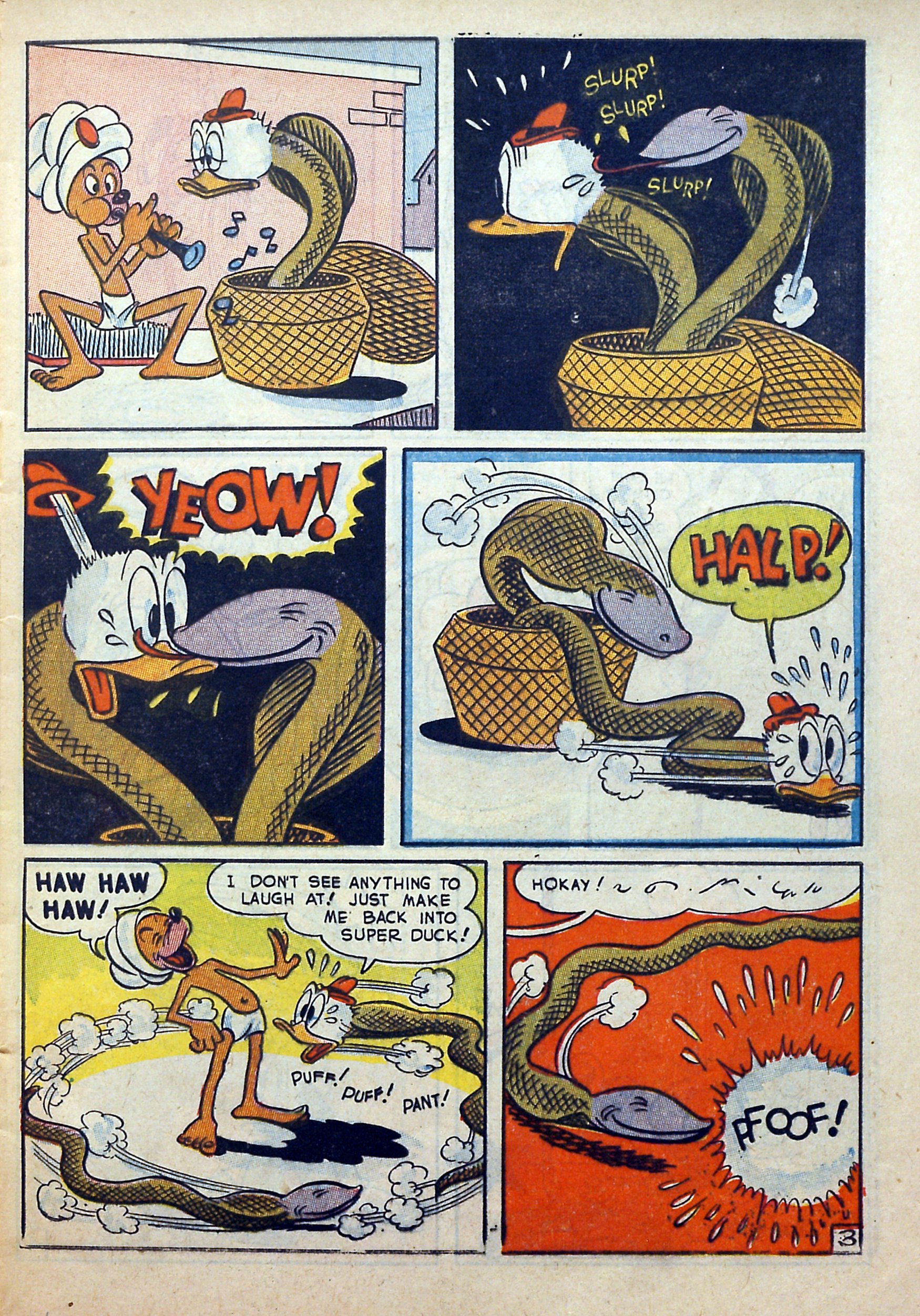 Read online Super Duck Comics comic -  Issue #10 - 6