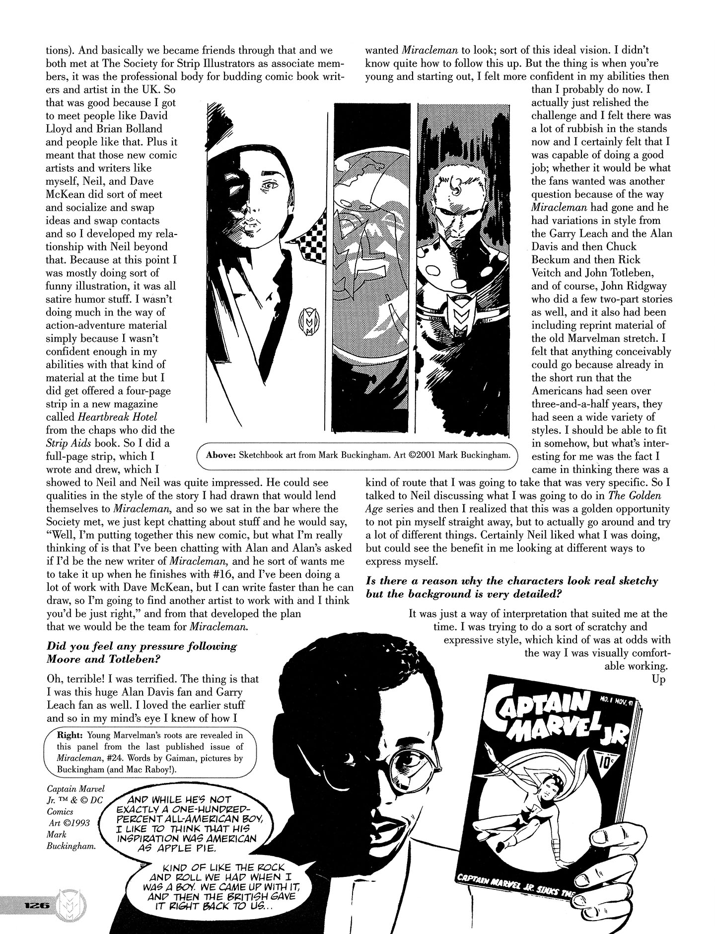 Read online Kimota!: The Miracleman Companion comic -  Issue # Full - 127