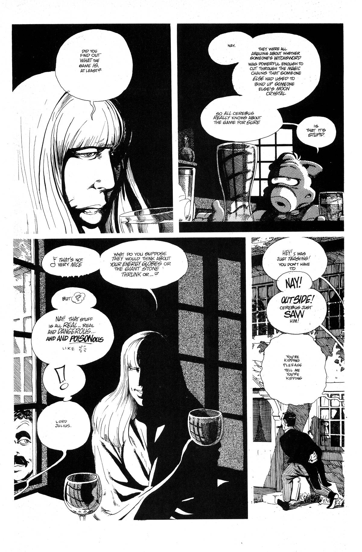 Read online Cerebus comic -  Issue #233 - 7