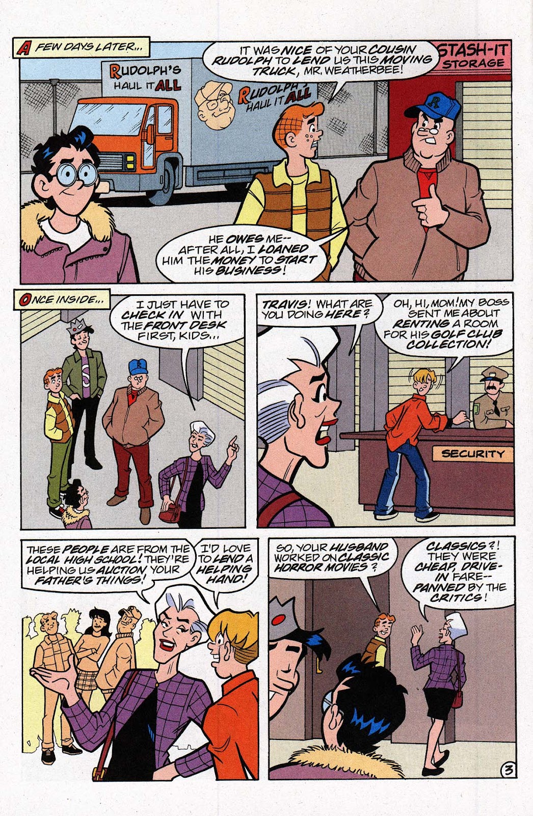 Weirdest Mysteries Archie Porn - Archie s Weird Mysteries Issue 27 | Viewcomic reading comics ...