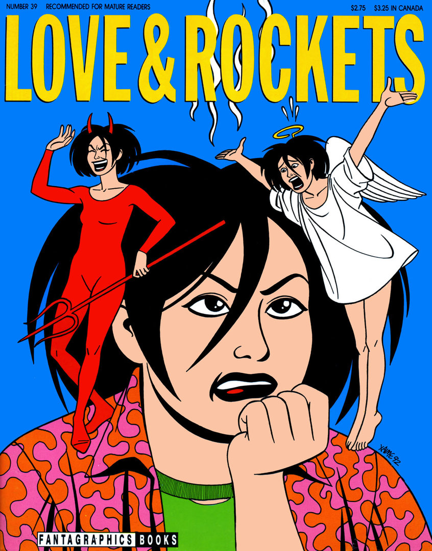 Read online Love and Rockets (1982) comic -  Issue #39 - 1