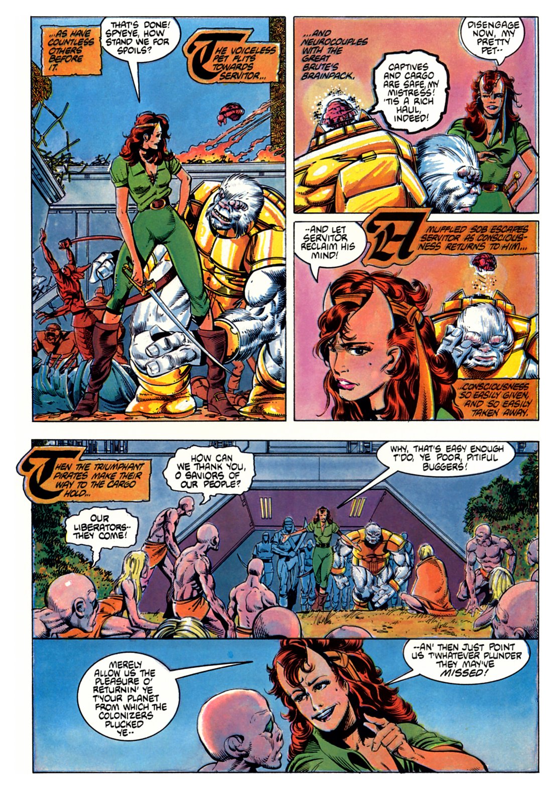 Read online Marvel Graphic Novel comic -  Issue #14 - Swords of the Swashbucklers - 27