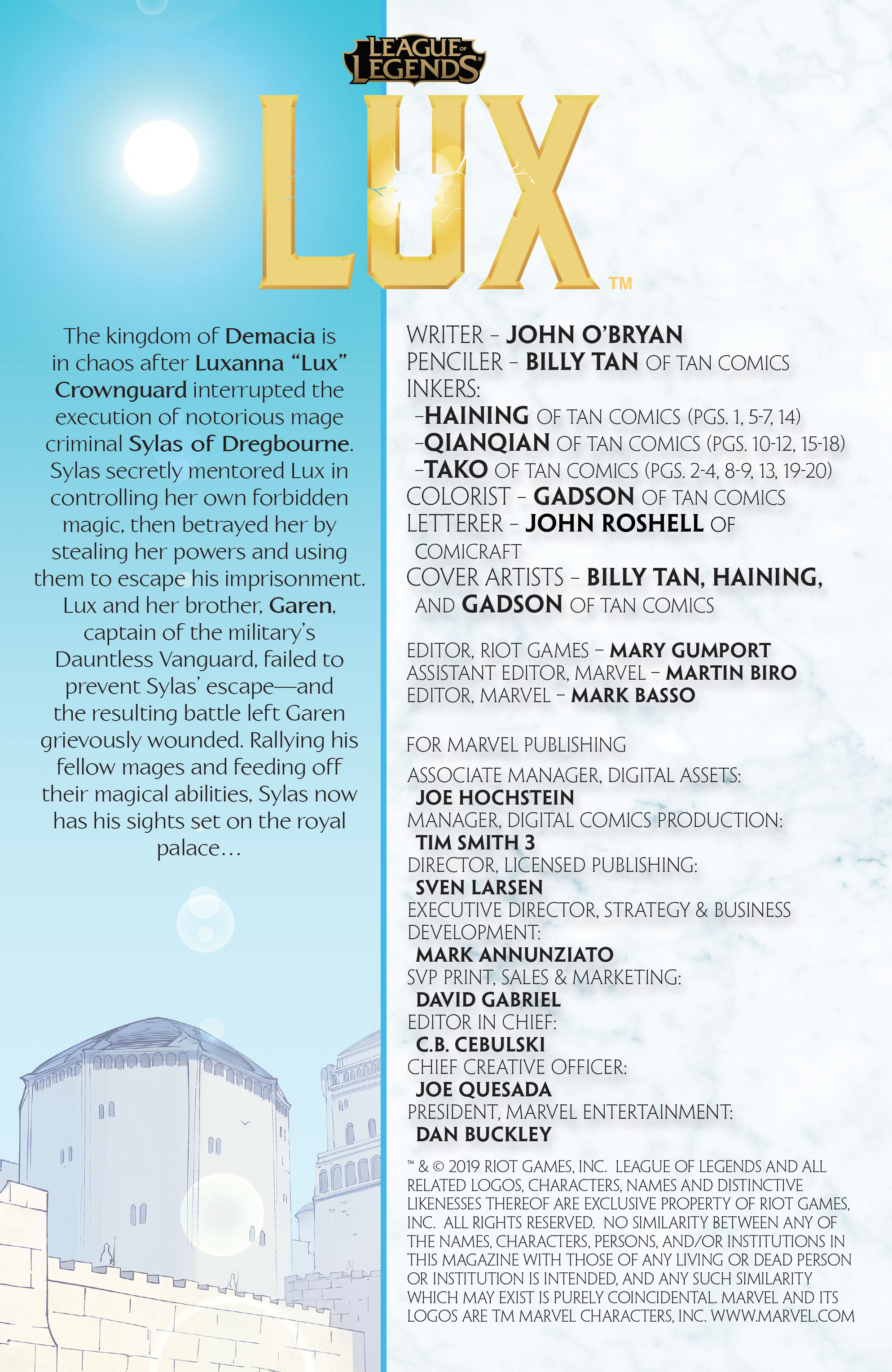Read online League of Legends: Lux comic -  Issue #4 - 2