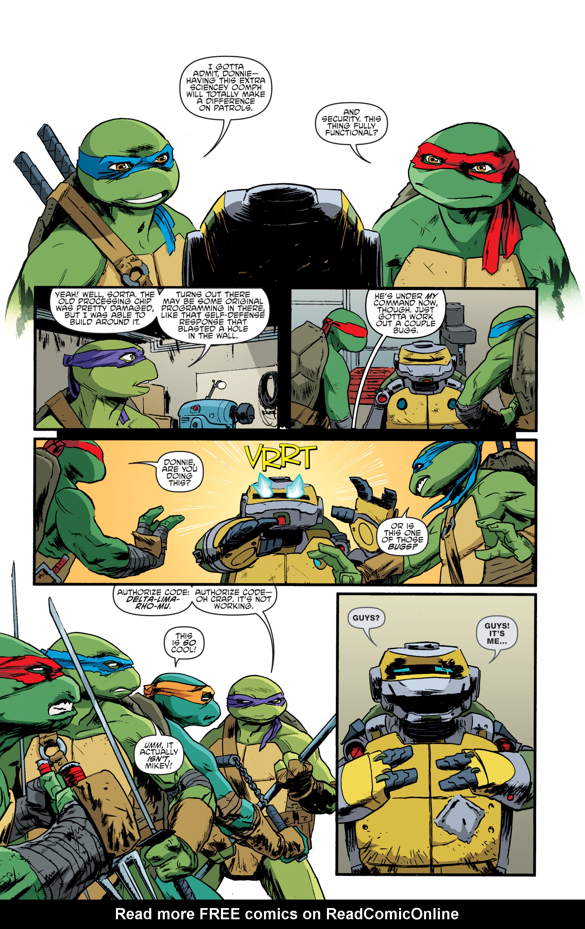 Read online Teenage Mutant Ninja Turtles Universe comic -  Issue #7 - 8