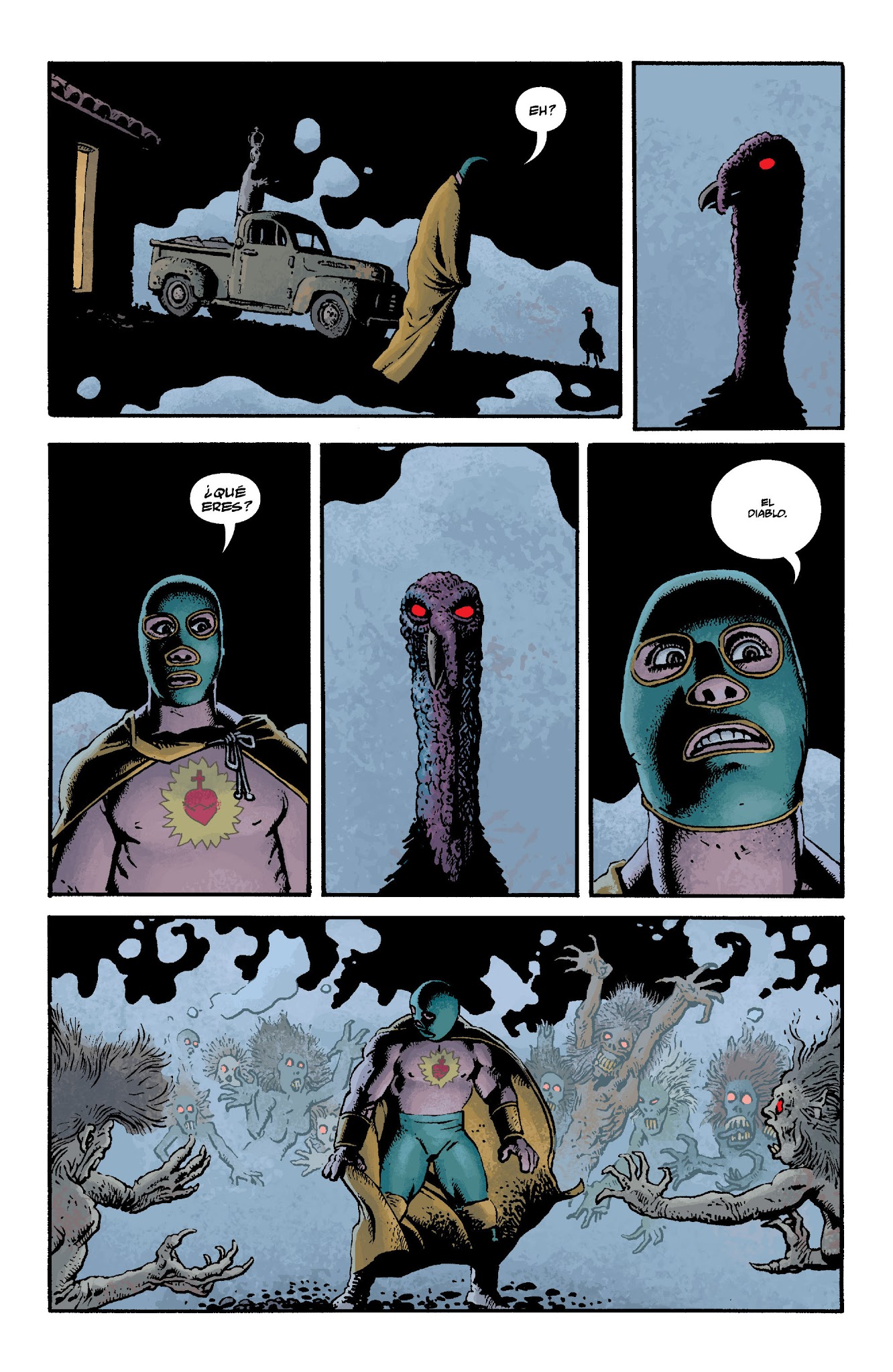 Read online Hellboy In Mexico comic -  Issue # TPB - 21