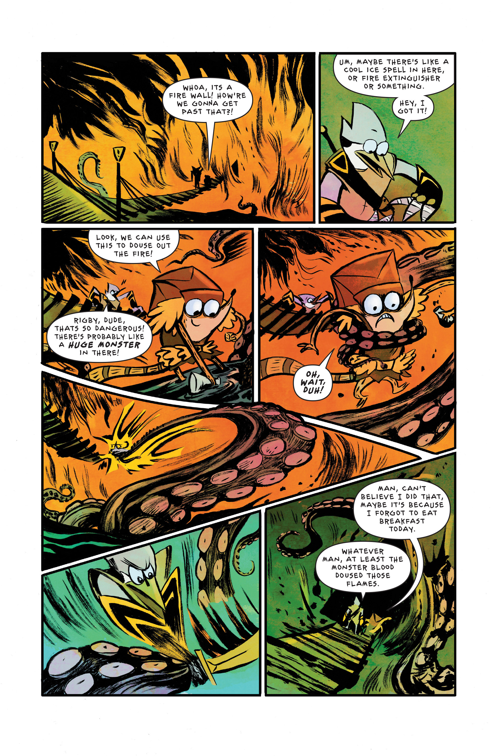 Read online Regular Show comic -  Issue #8 - 10