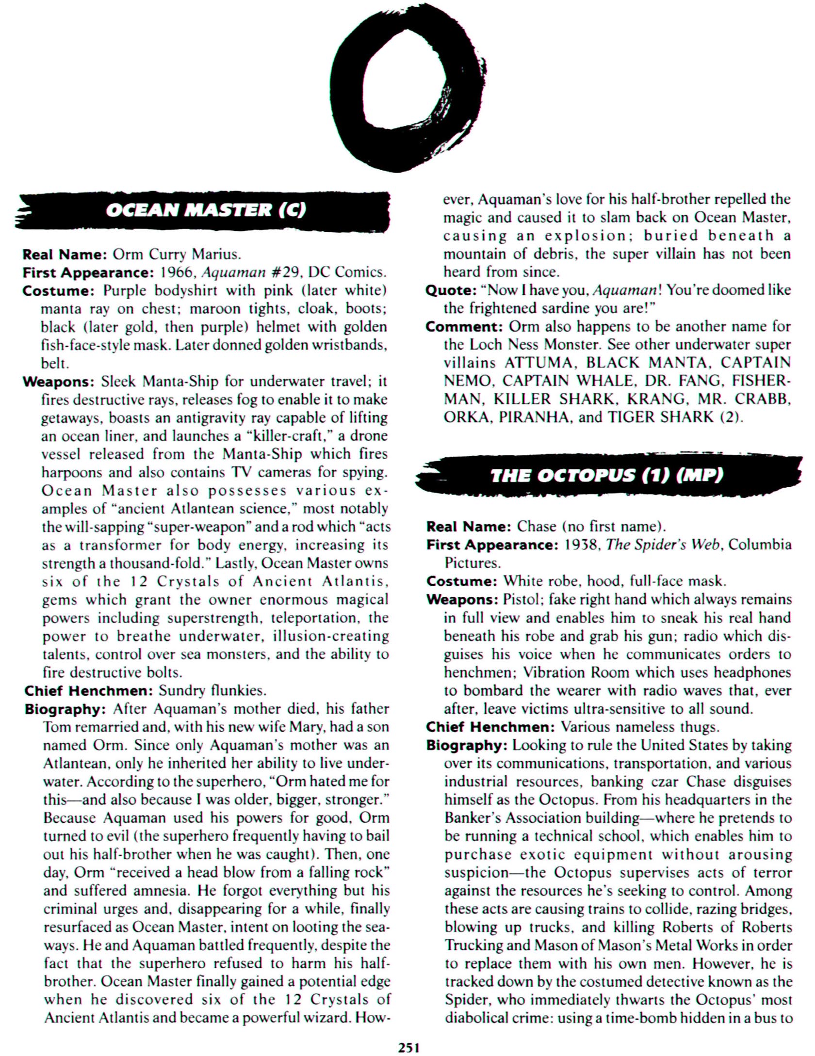 Read online The Encyclopedia of Super Villains comic -  Issue # TPB (Part 2) - 26