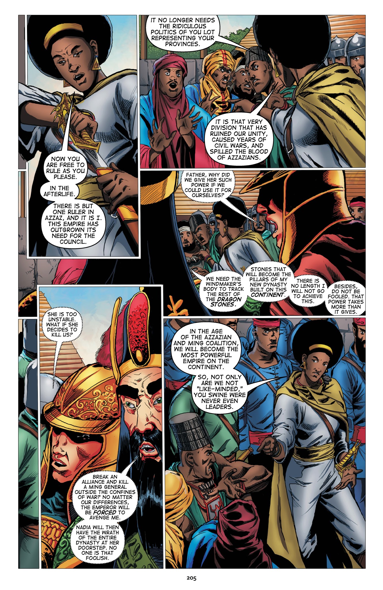Read online Malika: Warrior Queen comic -  Issue # TPB 1 (Part 3) - 7