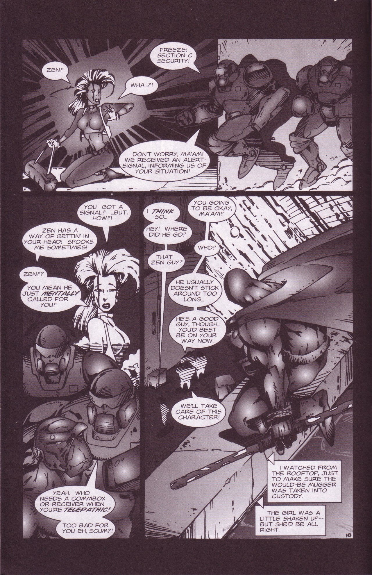 Read online Zen Intergalactic Ninja: Starquest comic -  Issue #1 - 12