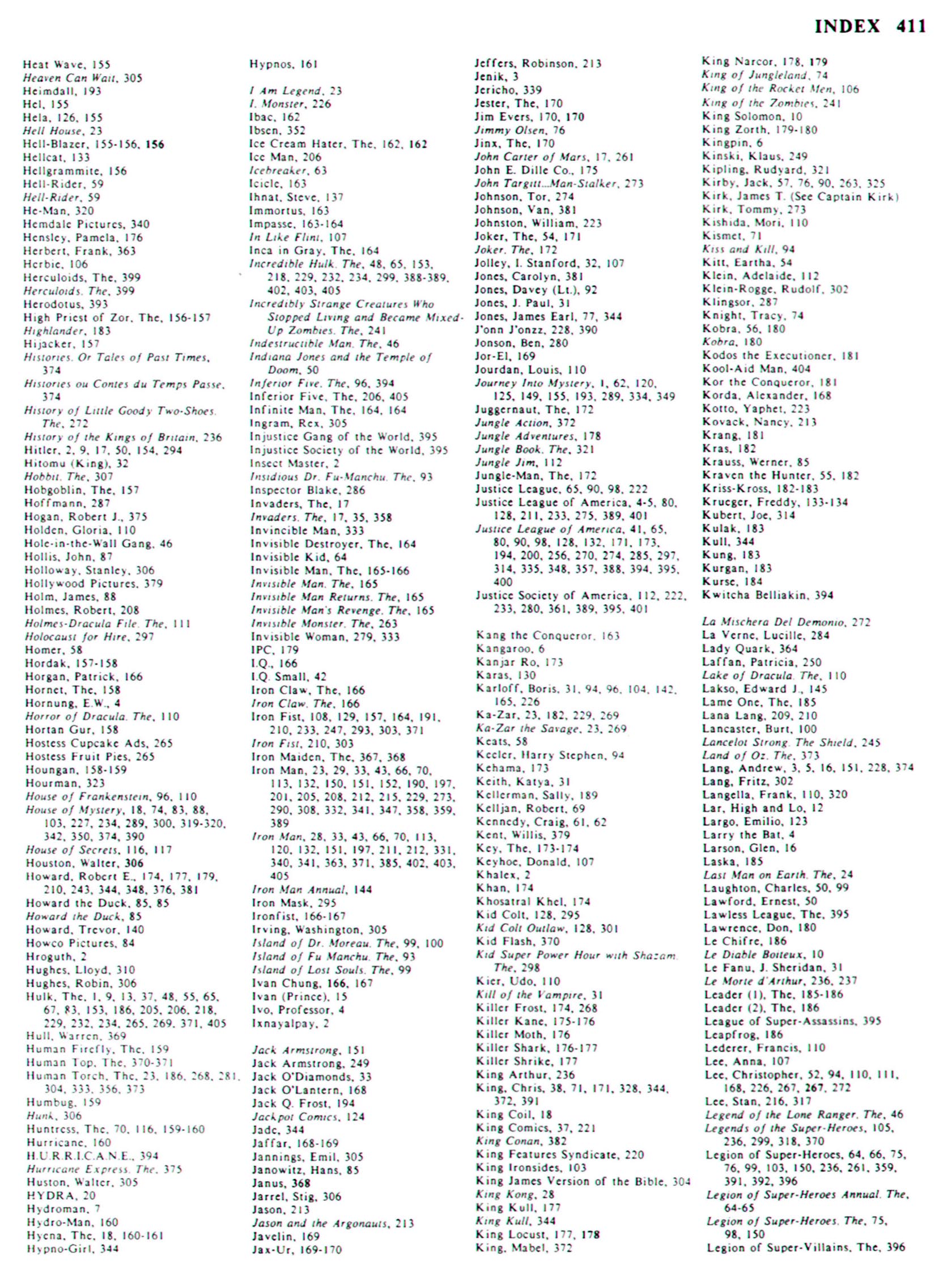 Read online The Encyclopedia of Super Villains comic -  Issue # TPB (Part 2) - 201