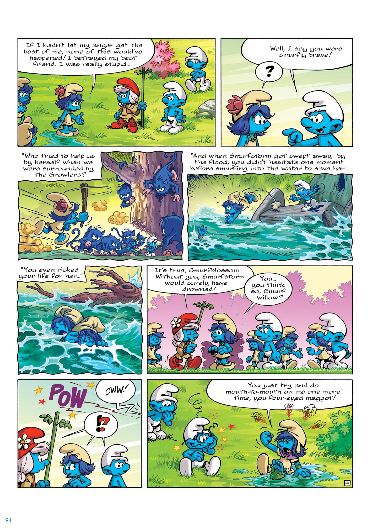 Read online The Smurfs Tales comic -  Issue # TPB 3 (Part 1) - 96