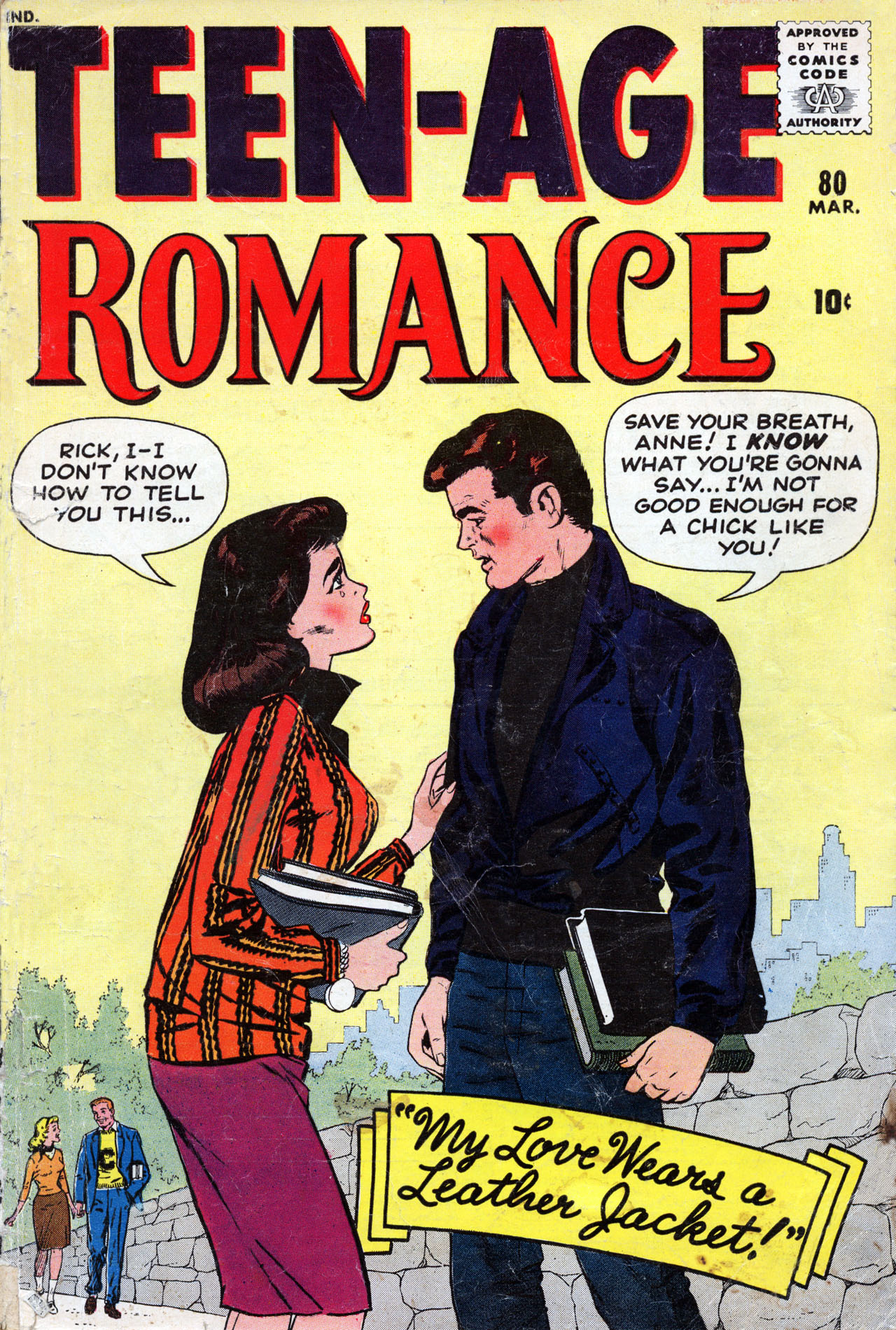 Read online Teen-Age Romance comic -  Issue #80 - 1