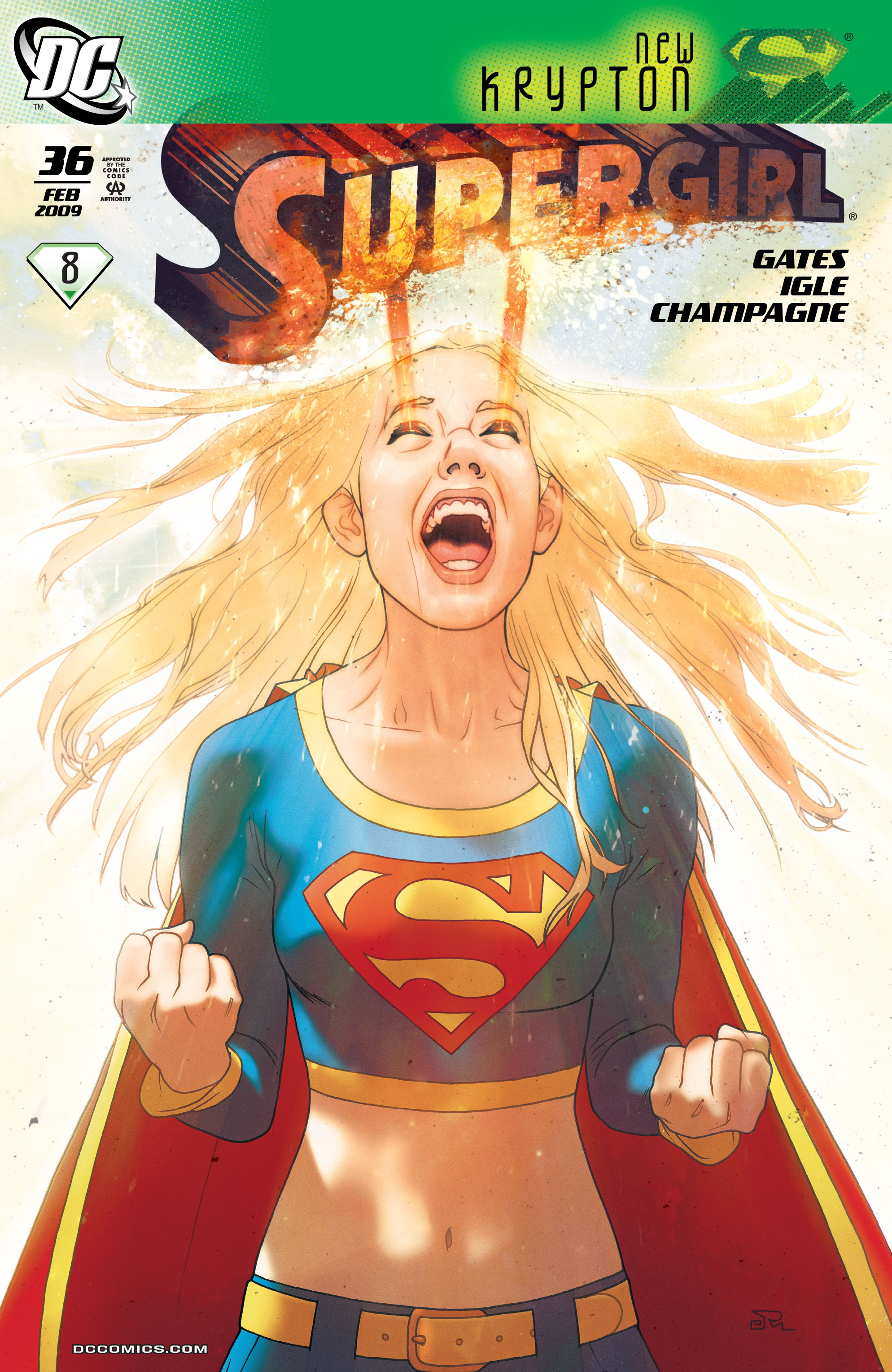Read online Supergirl (2005) comic -  Issue #36 - 1