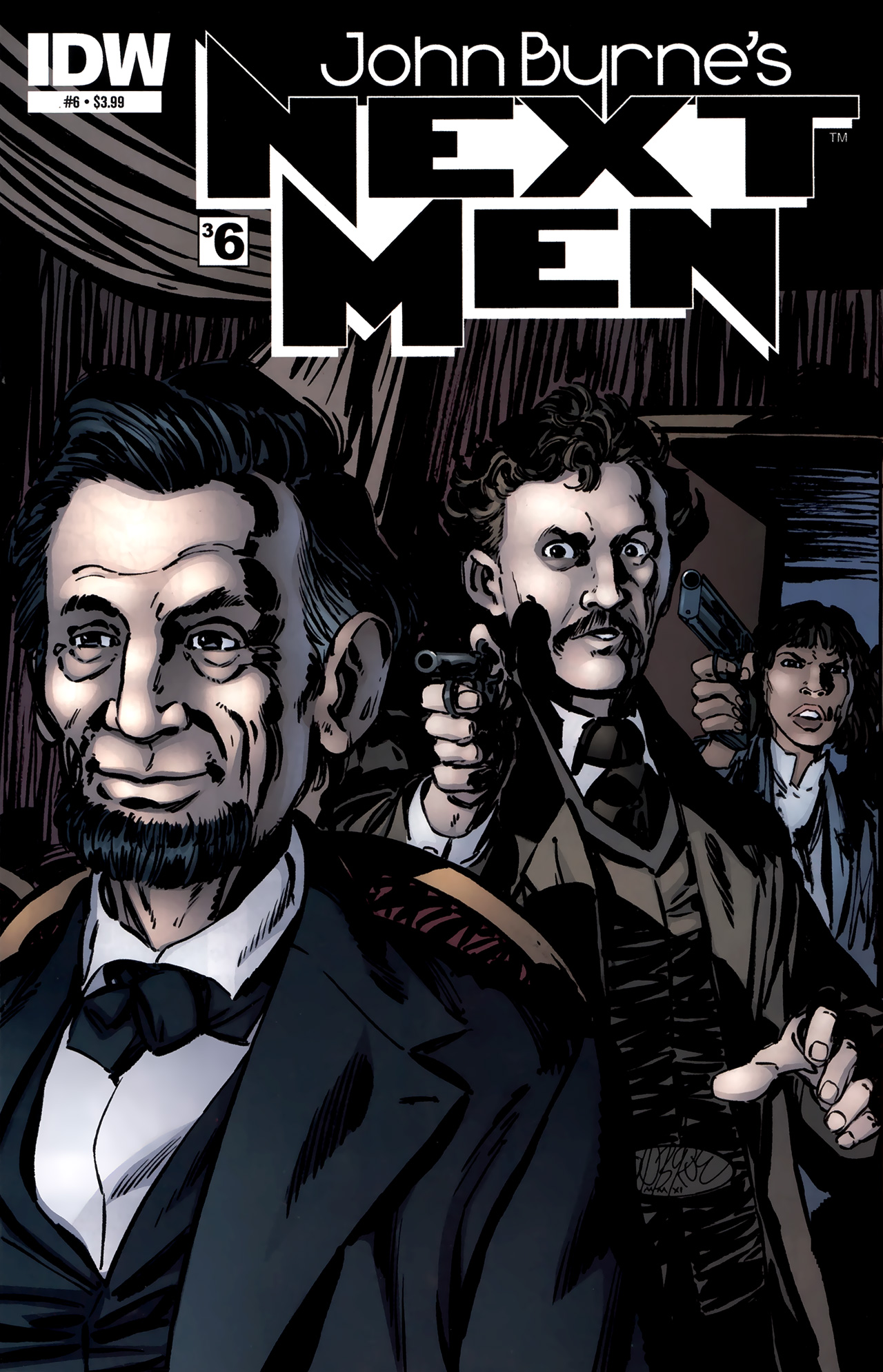 Read online John Byrne's Next Men (2010) comic -  Issue #6 - 1