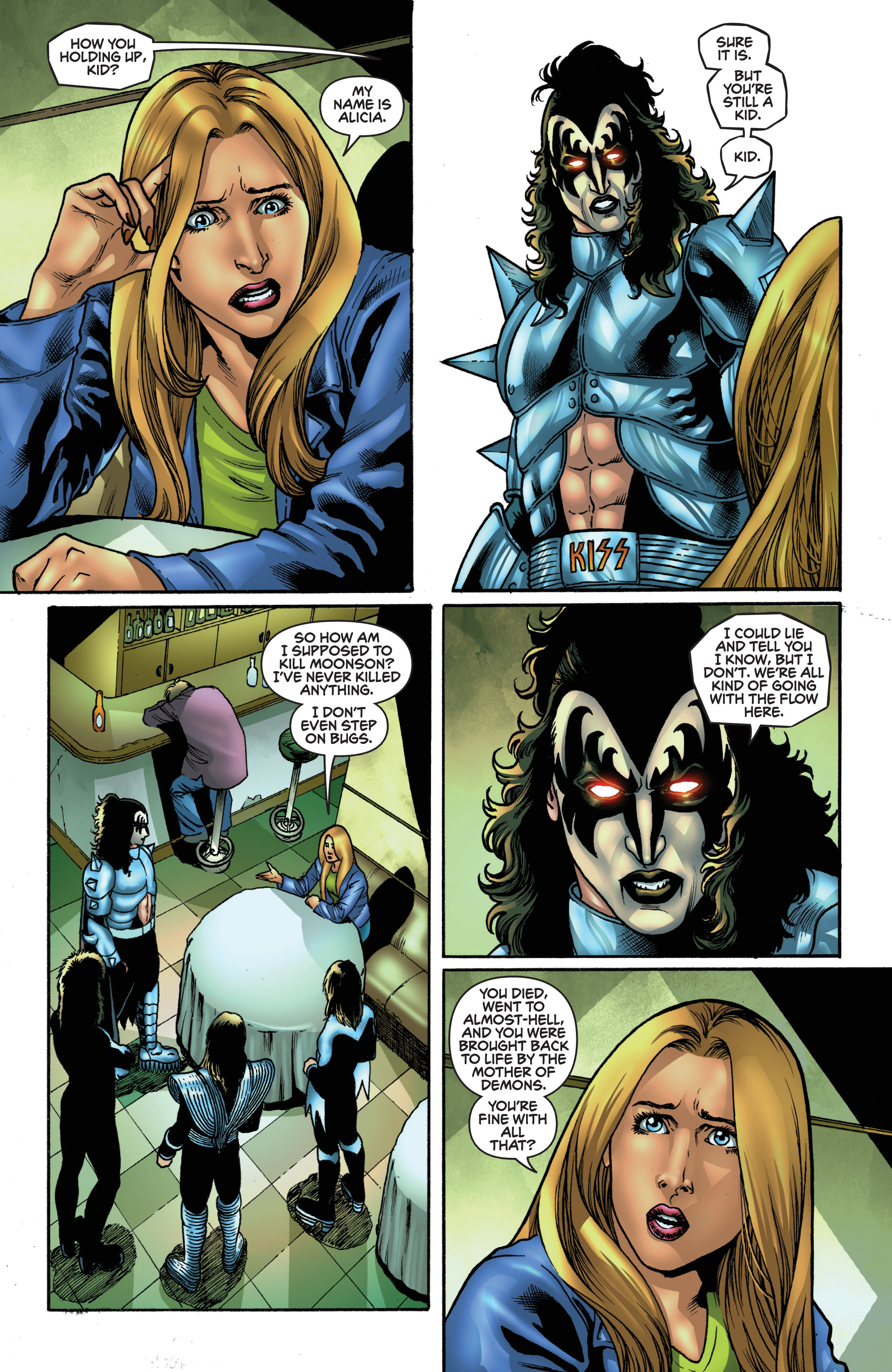 Read online KISS: Blood and Stardust comic -  Issue # _TPB - 60