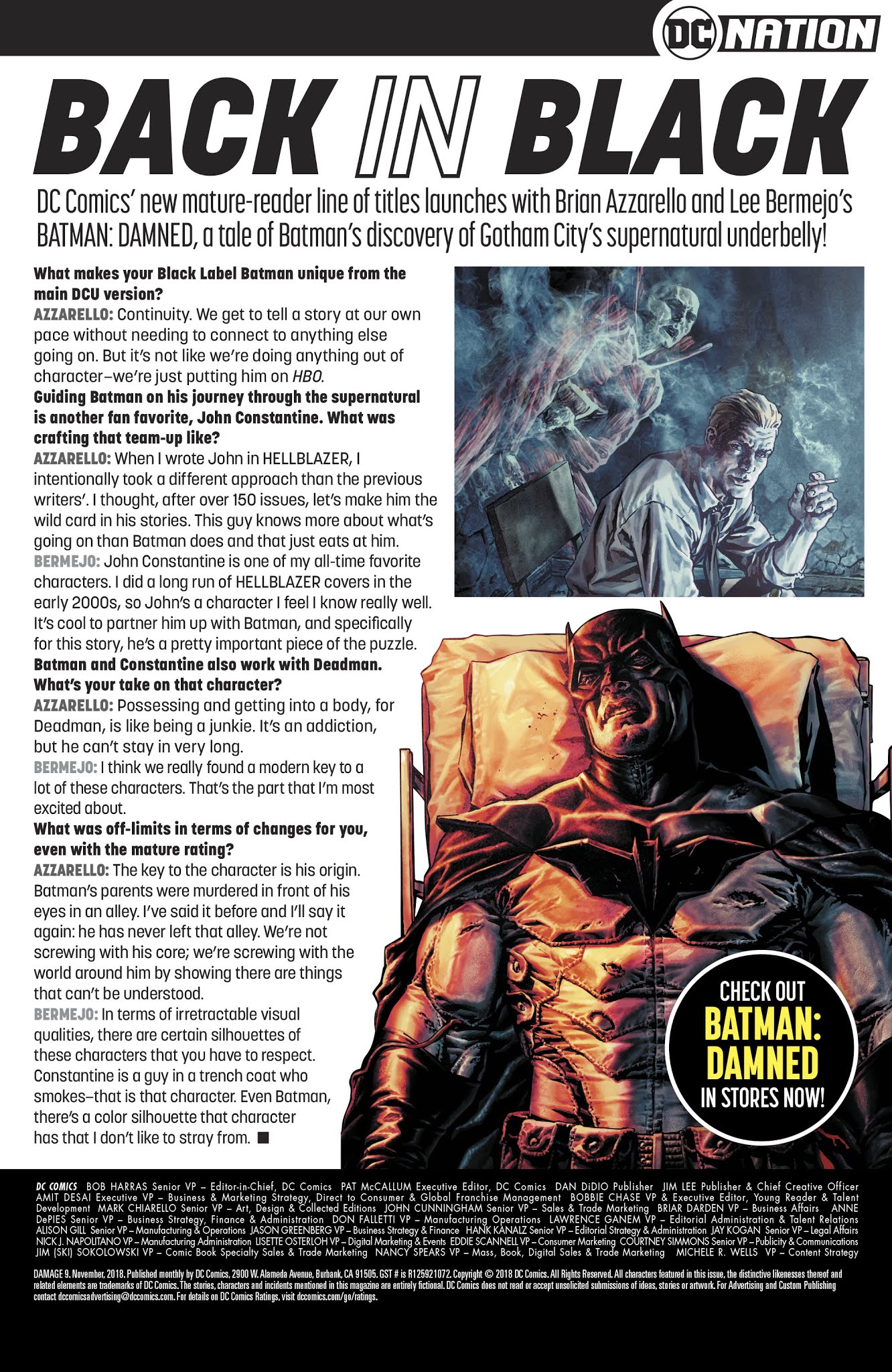 Read online Damage (2018) comic -  Issue #9 - 22