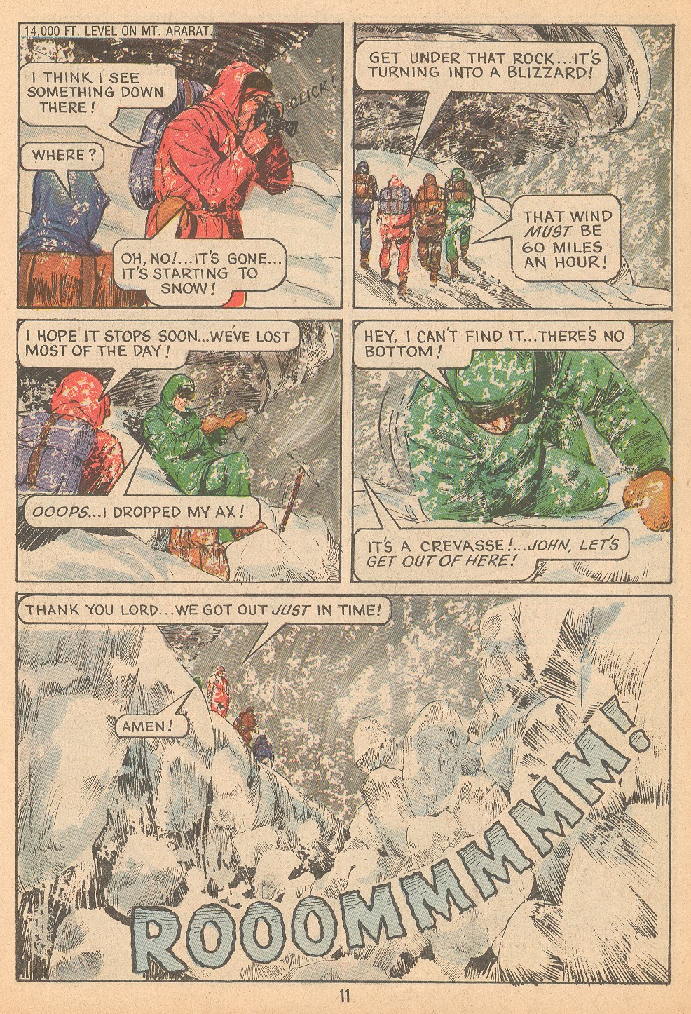 Read online The Crusaders (1974) comic -  Issue #7 - 13