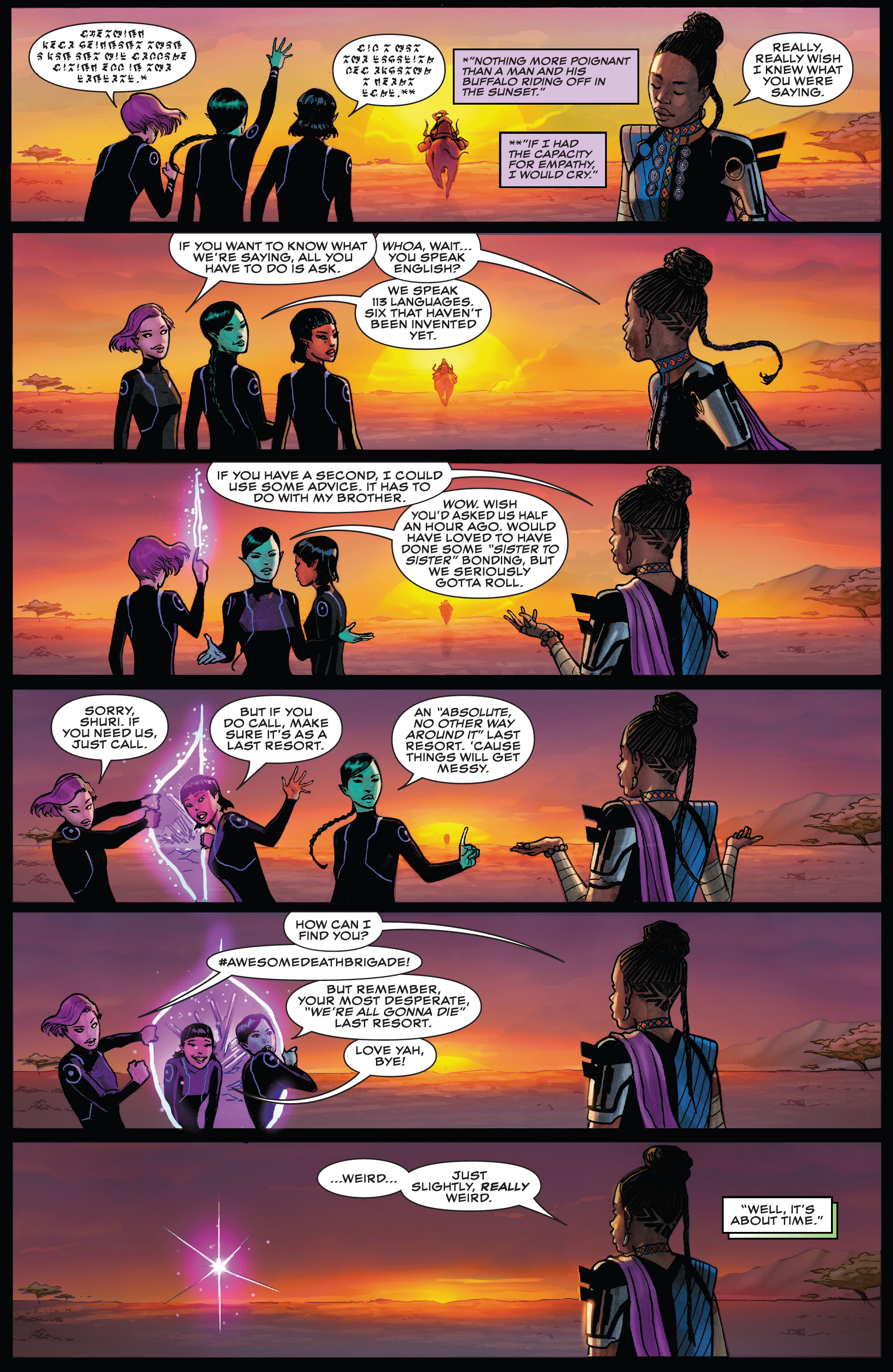 Read online Black Panther (2021) comic -  Issue #15 - 16