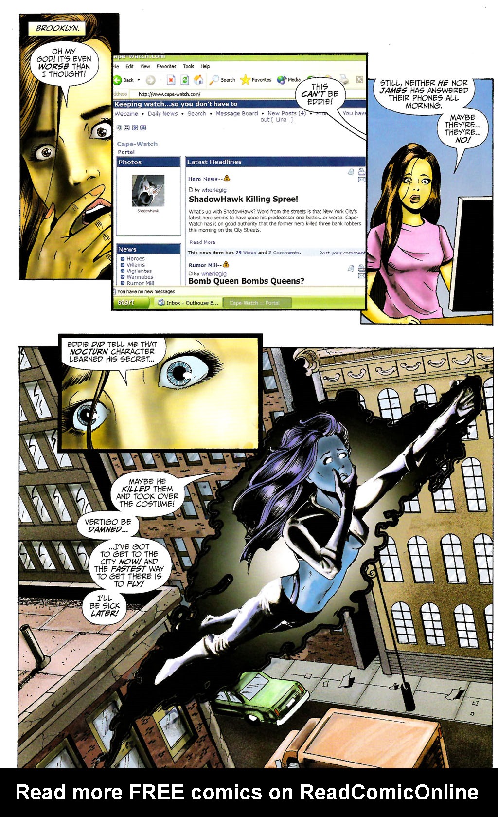 Read online ShadowHawk (2005) comic -  Issue #10 - 9