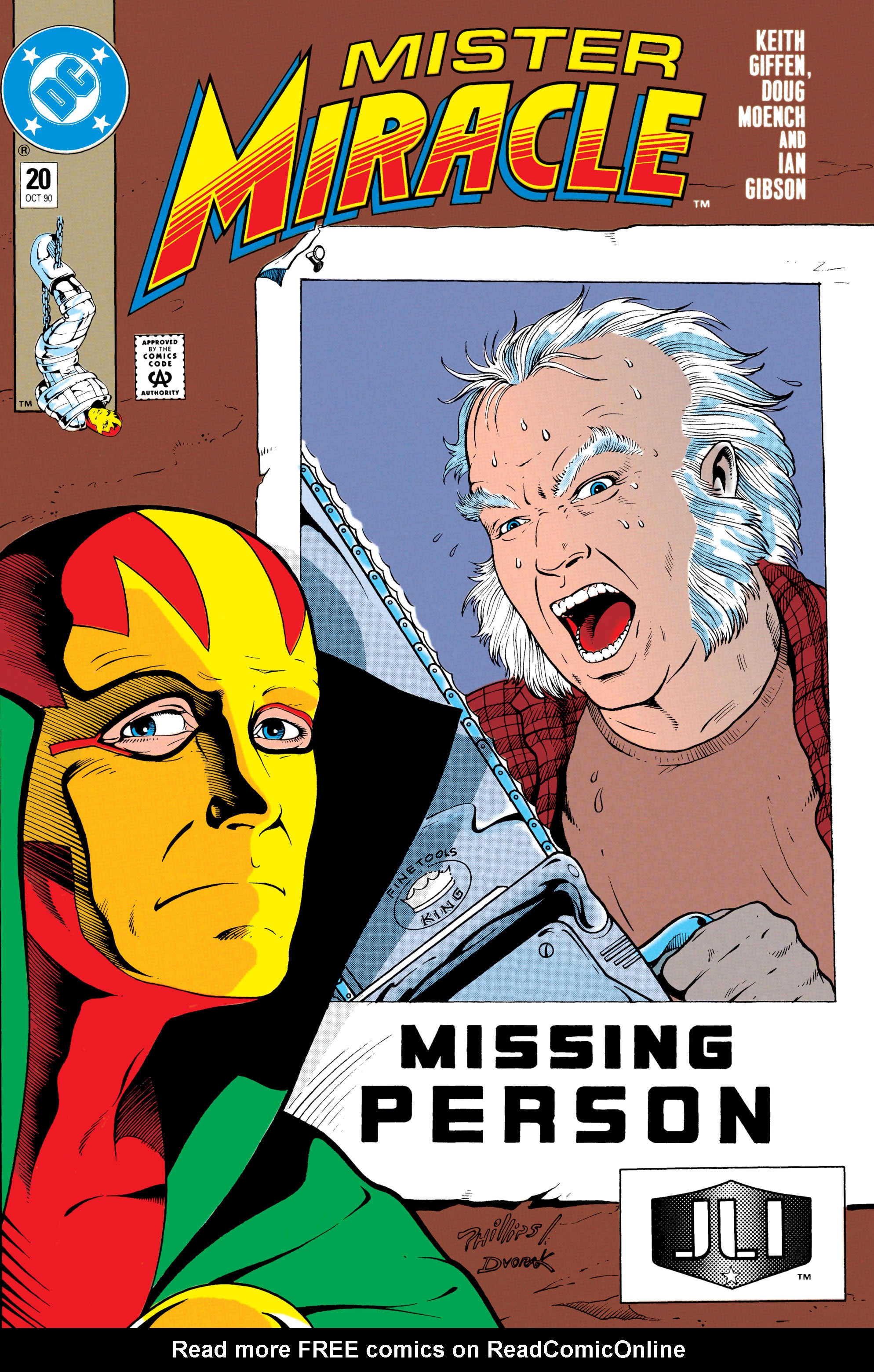 Read online Mister Miracle (1989) comic -  Issue #20 - 1
