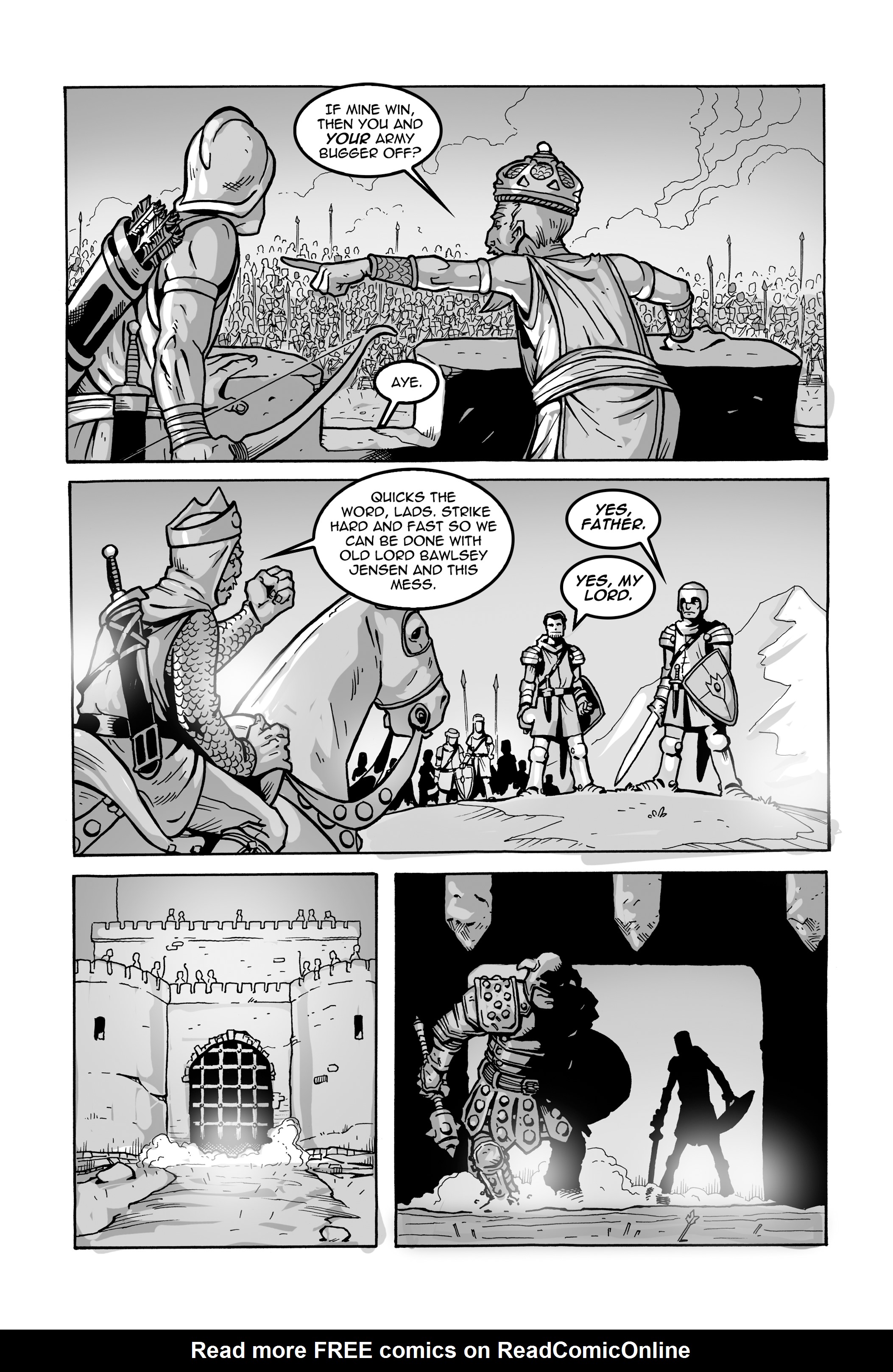 Read online FUBAR: By The Sword comic -  Issue #1 - 27