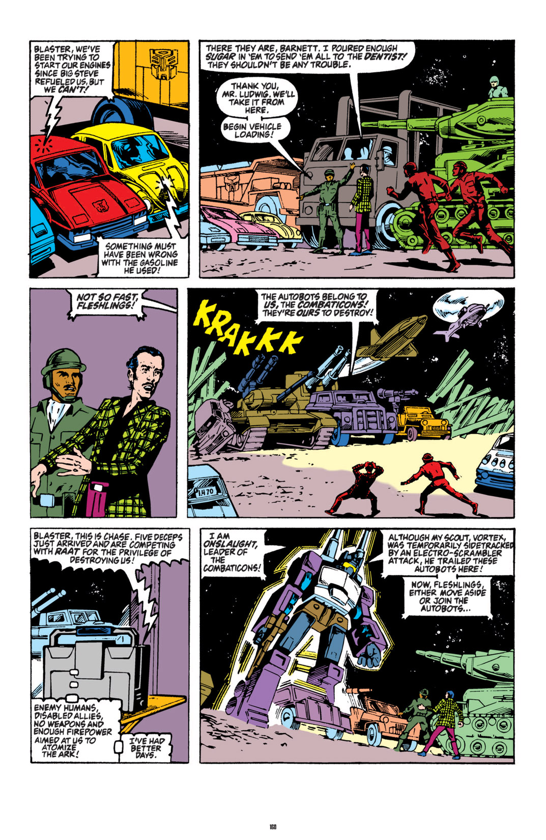 Read online The Transformers Classics comic -  Issue # TPB 3 - 161