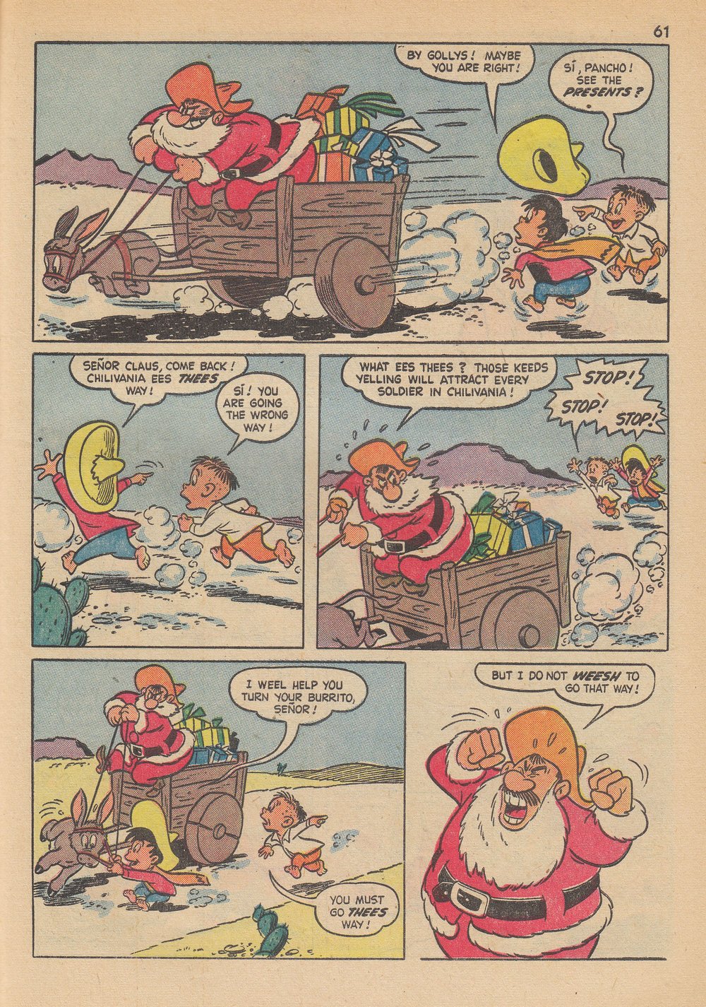 Read online Bugs Bunny's Christmas Funnies comic -  Issue # TPB 6 - 63