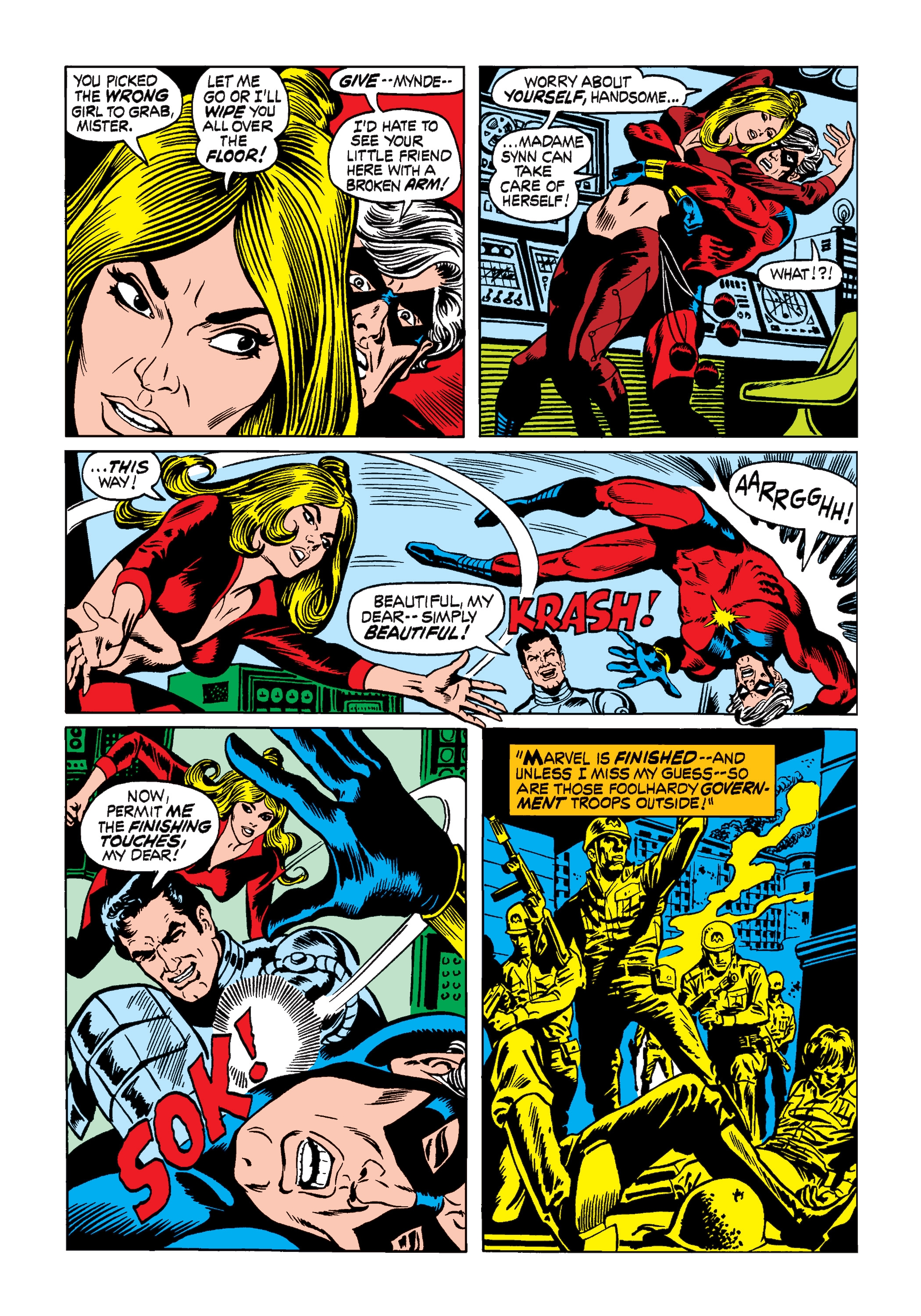 Read online Marvel Masterworks: Captain Marvel comic -  Issue # TPB 3 (Part 1) - 67