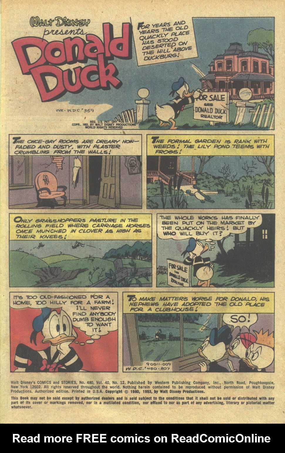 Read online Walt Disney's Comics and Stories comic -  Issue #480 - 3