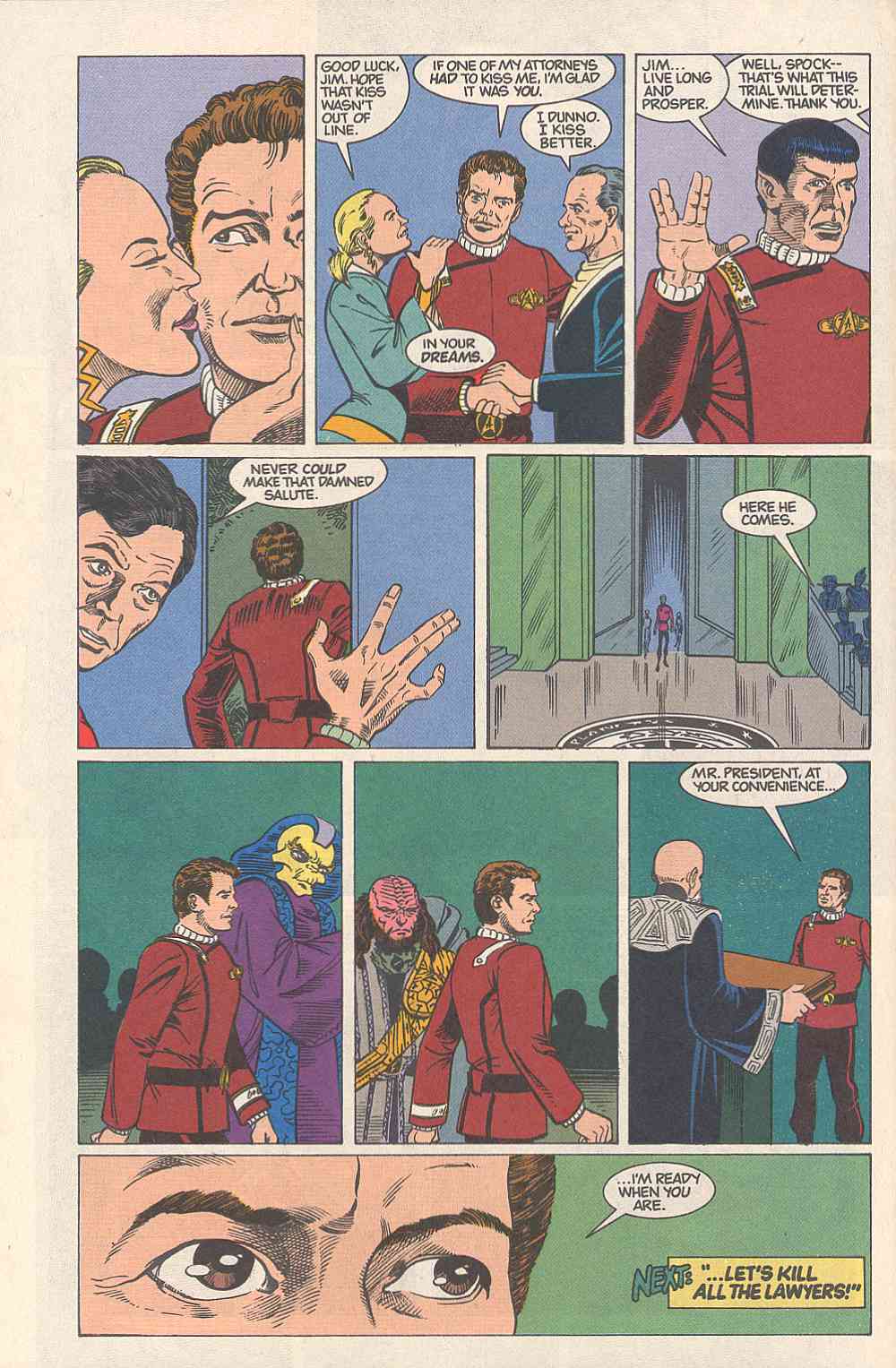 Read online Star Trek (1989) comic -  Issue #10 - 28