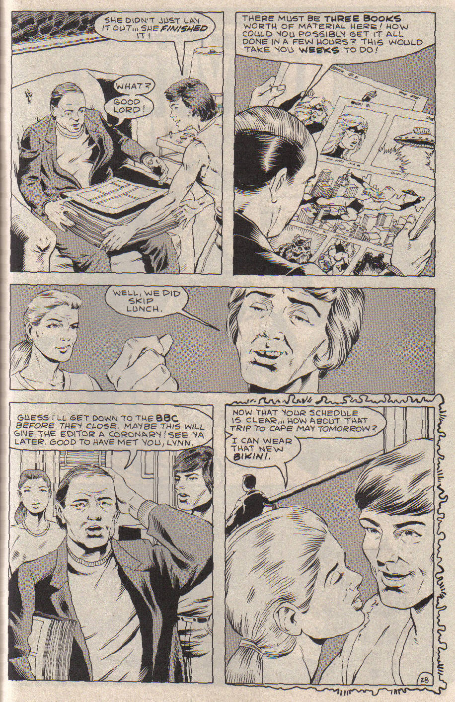 Read online Femforce comic -  Issue #17 - 33