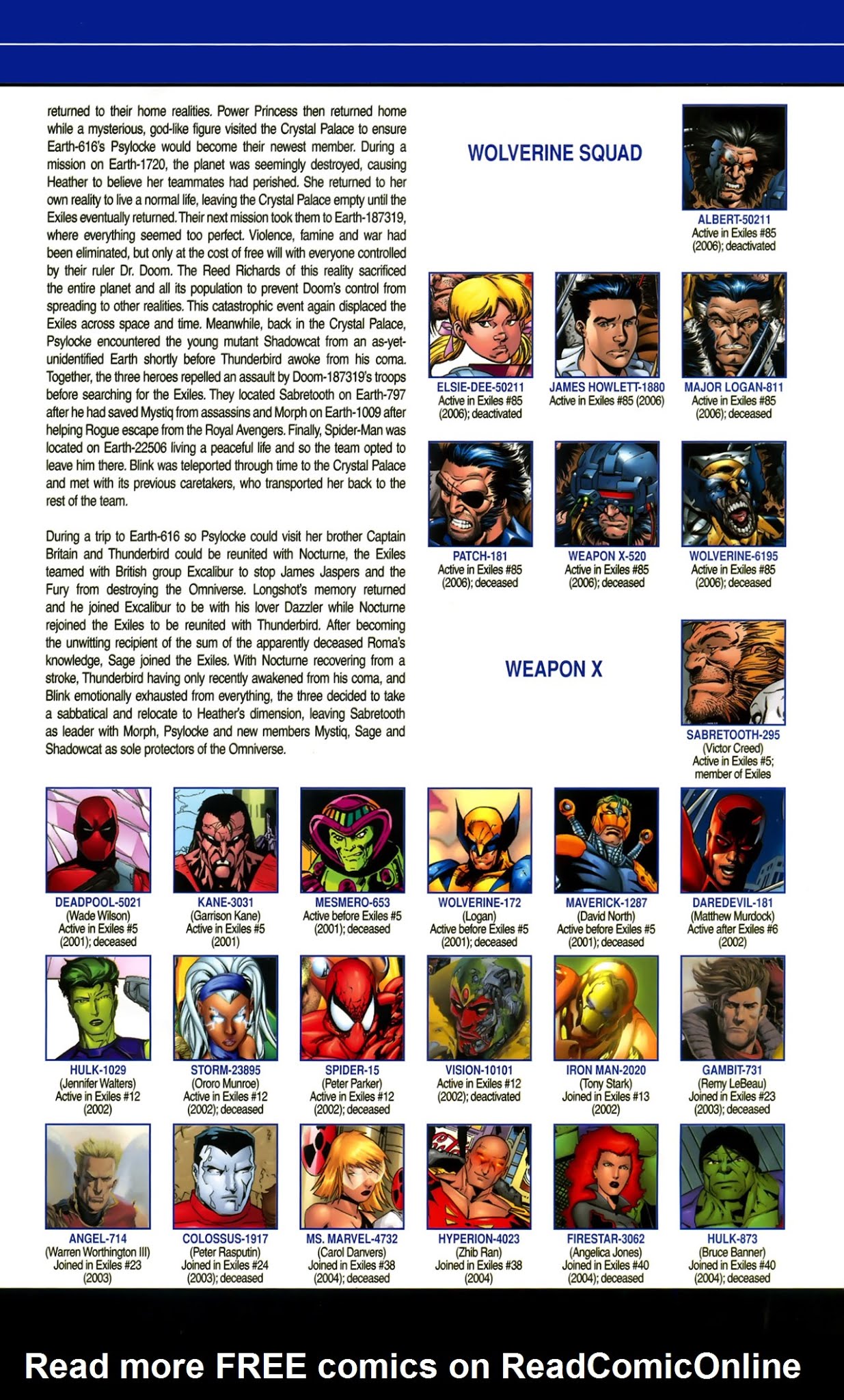 Read online X-Men: Messiah Complex - Mutant Files comic -  Issue # Full - 13