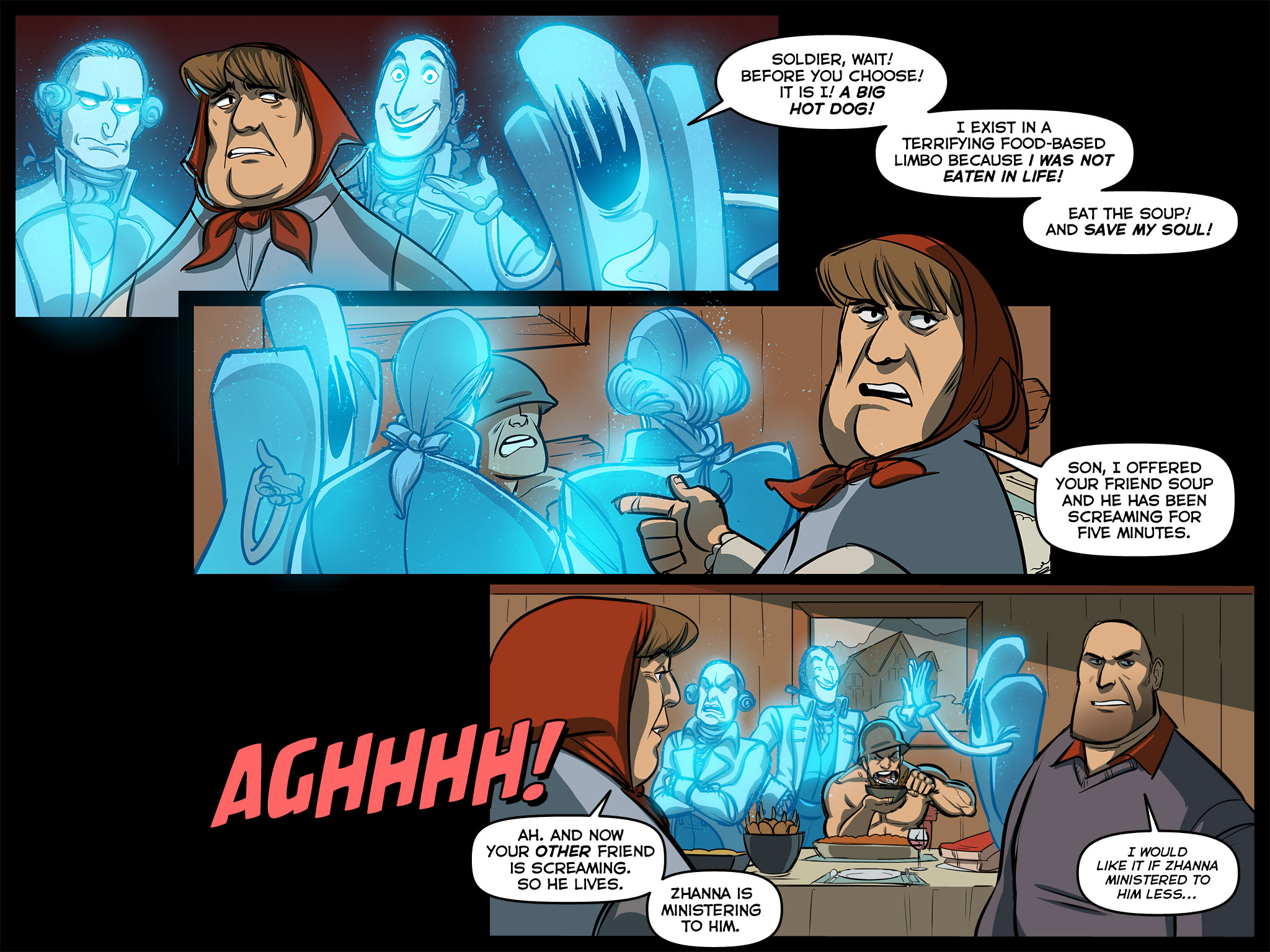 Read online Team Fortress 2 comic -  Issue #3 - 52