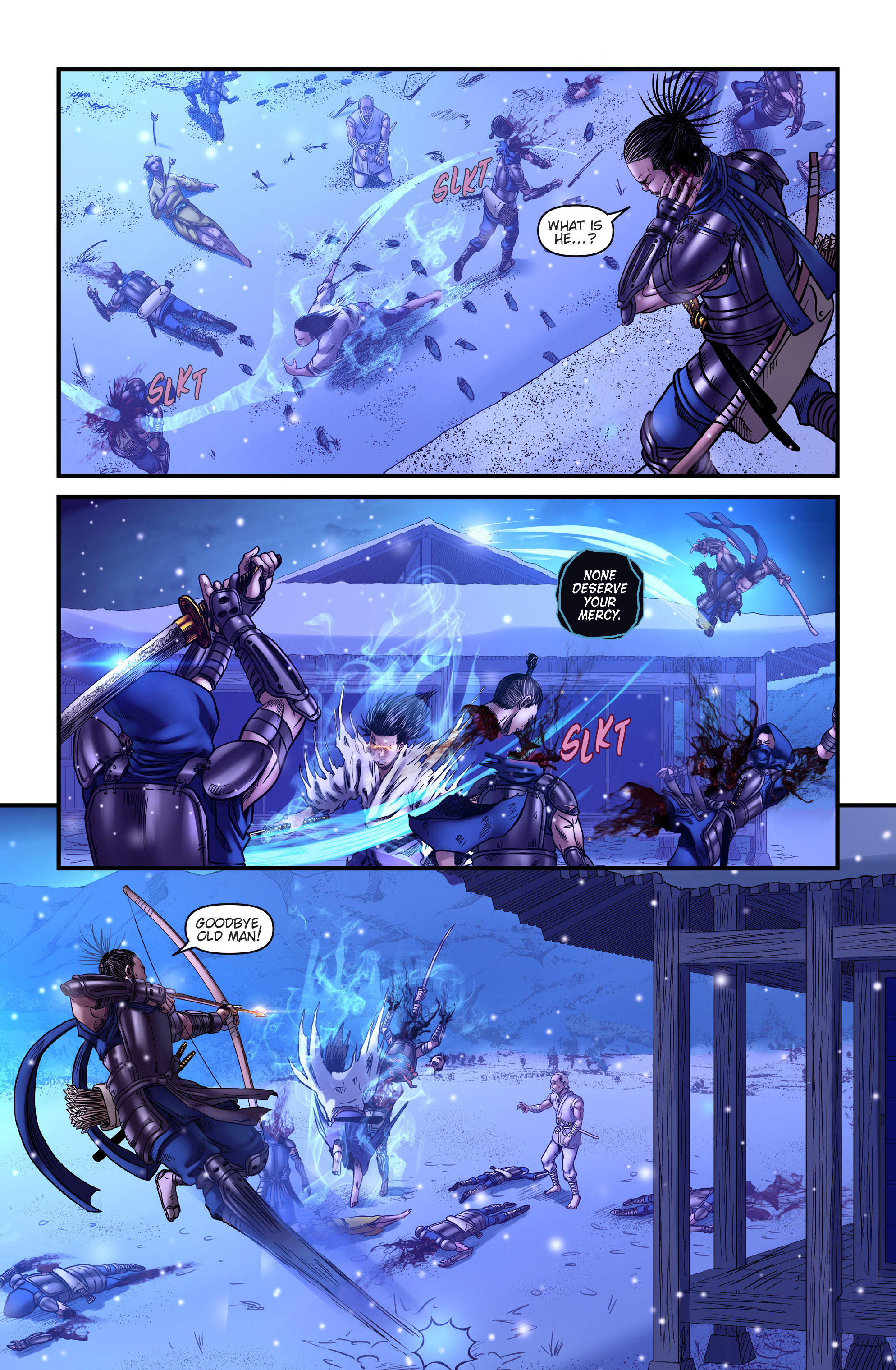 Read online Honor and Curse comic -  Issue #5 - 18