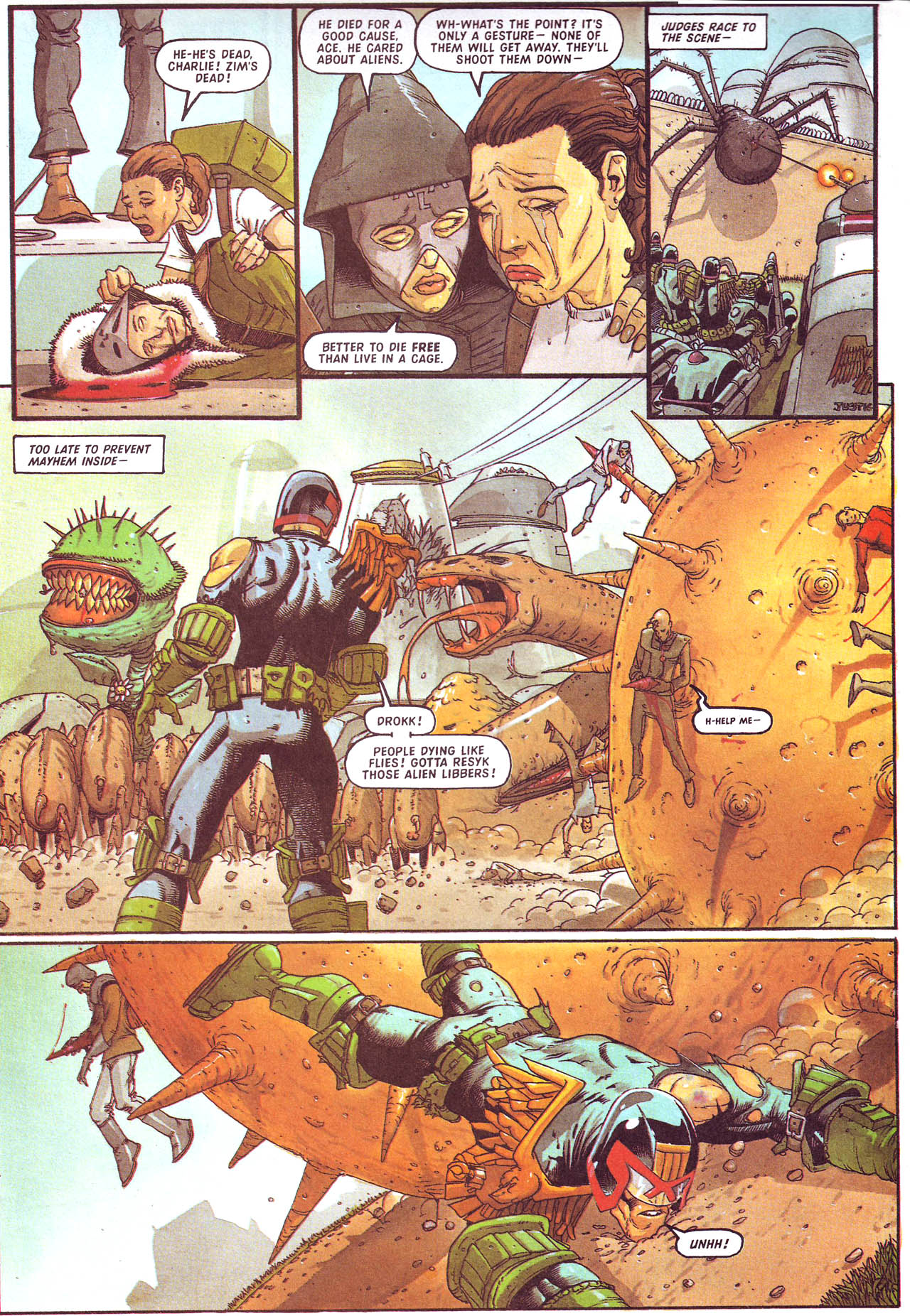 Read online Judge Dredd Megazine (vol. 3) comic -  Issue #51 - 9