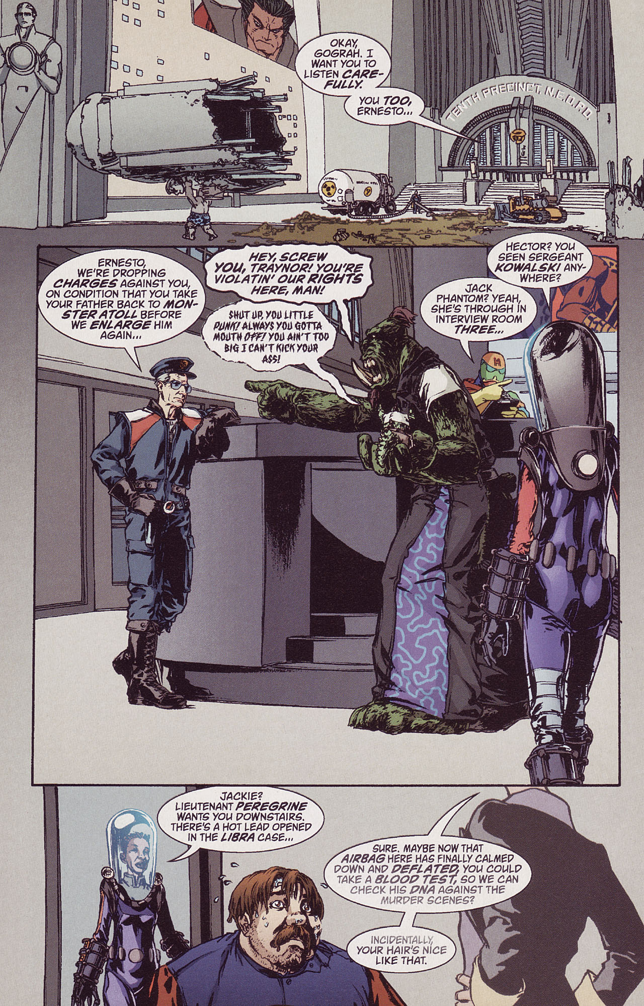 Read online Top 10 comic -  Issue #4 - 22