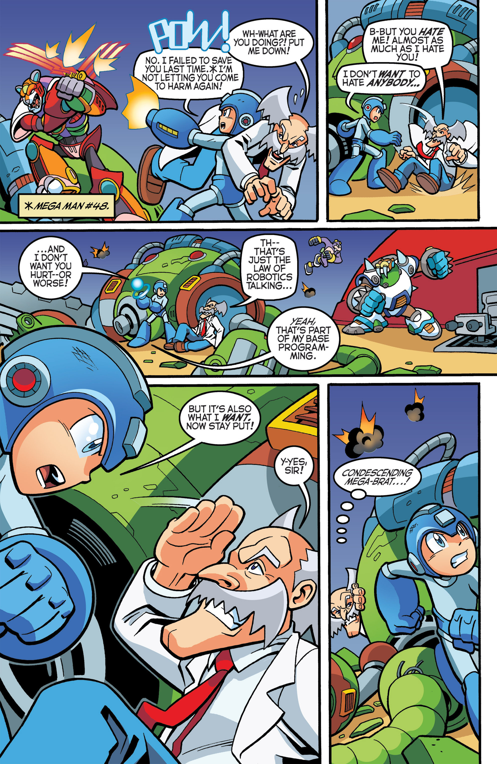 Read online Mega Man comic -  Issue #51 - 12