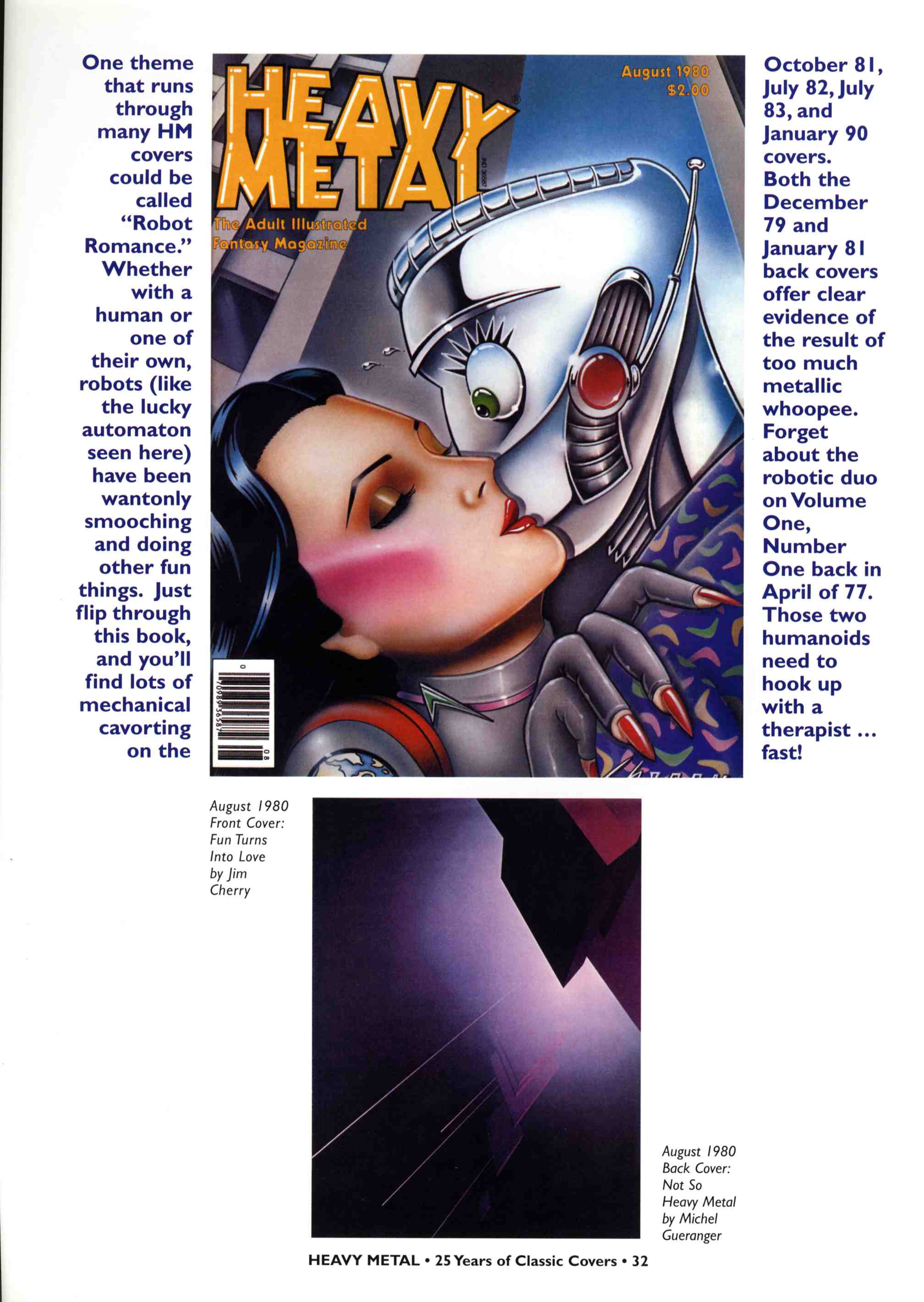 Read online Heavy Metal: 25 Years of Classic Covers comic -  Issue # TPB - 38