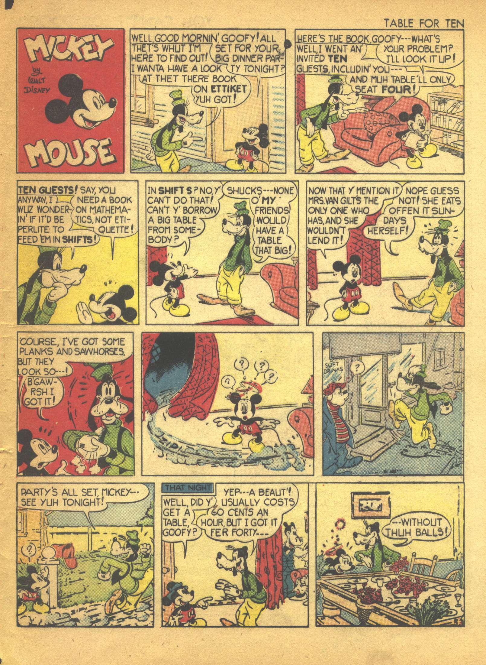 Read online Walt Disney's Comics and Stories comic -  Issue #20 - 55